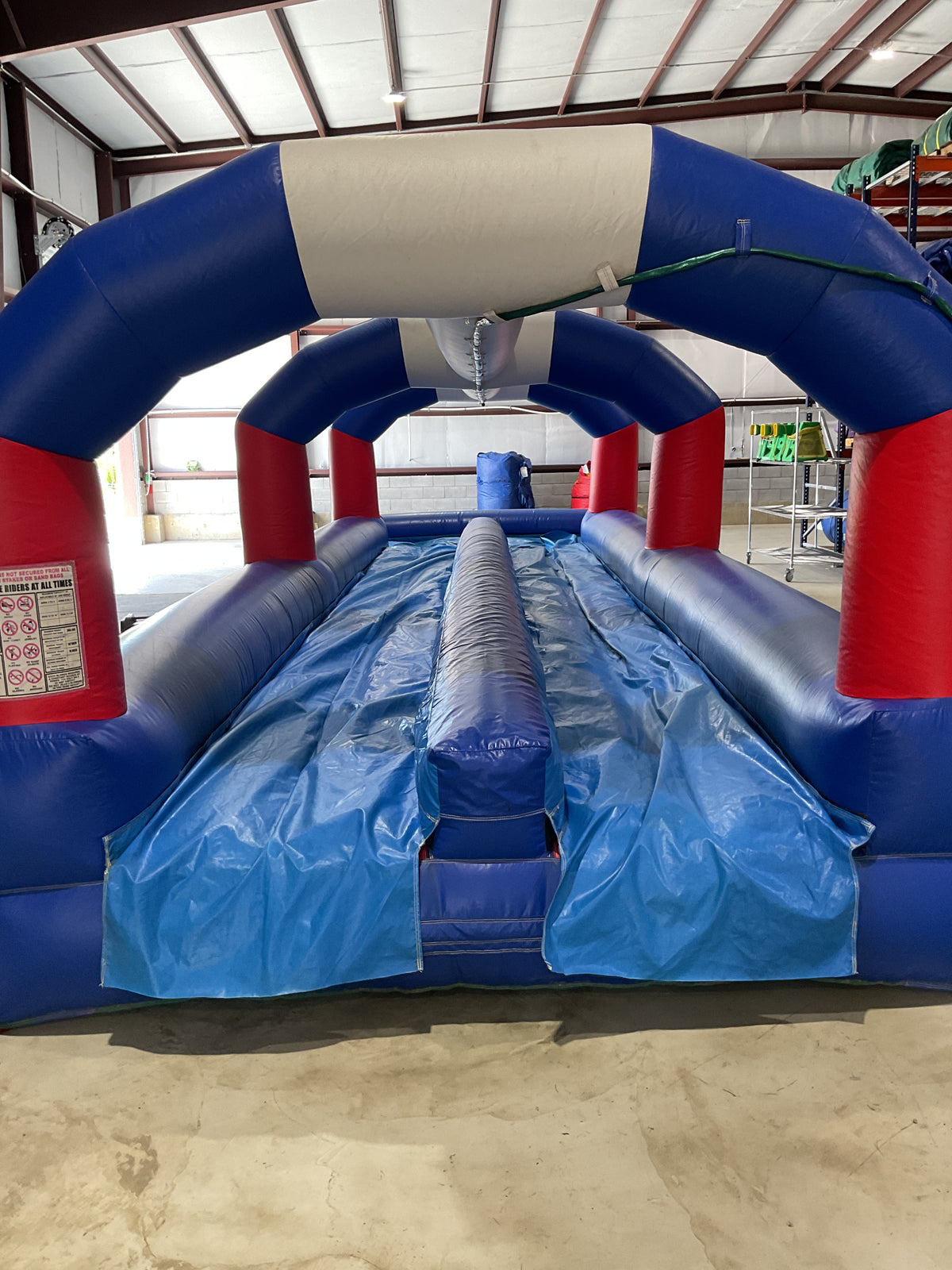 Red White Blue Dual Lane Slip-n-Slide