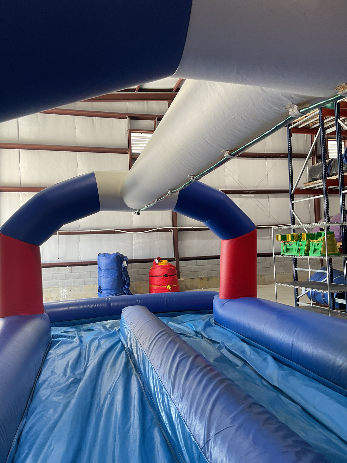 Red White Blue Dual Lane Slip-n-Slide