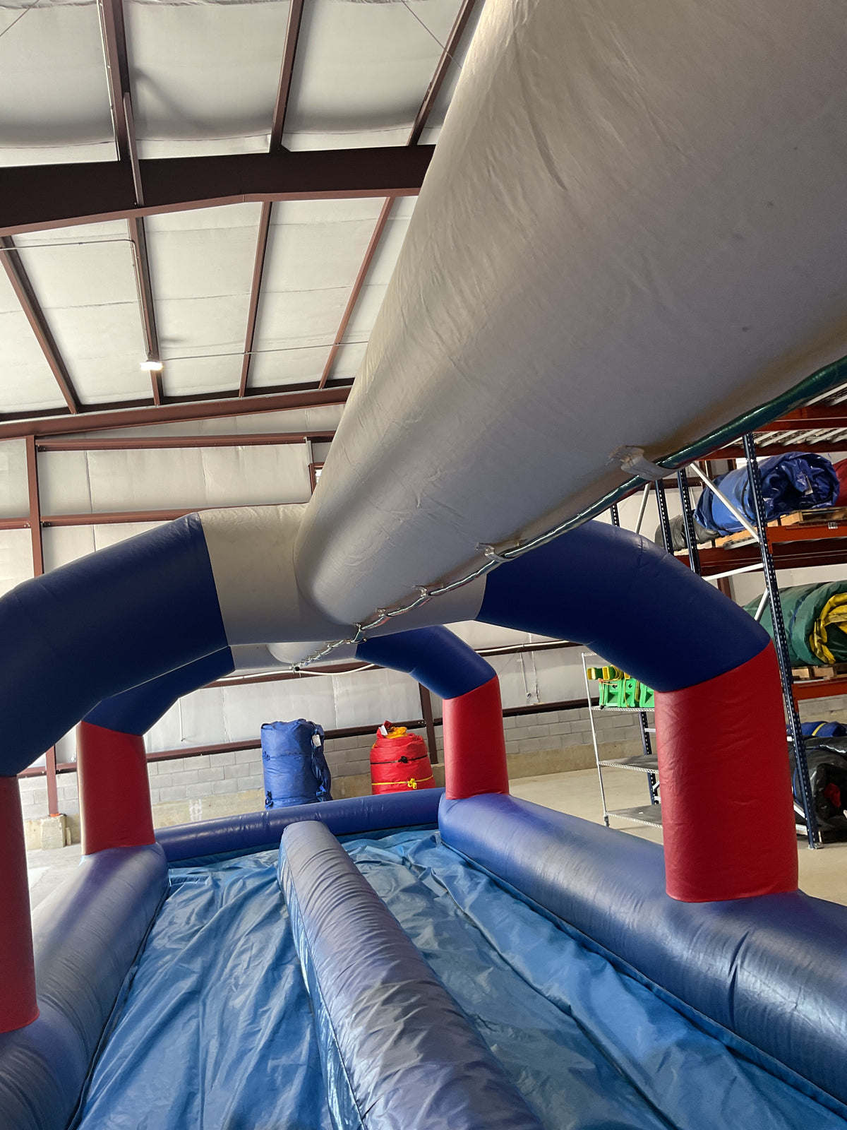Red White Blue Dual Lane Slip-n-Slide