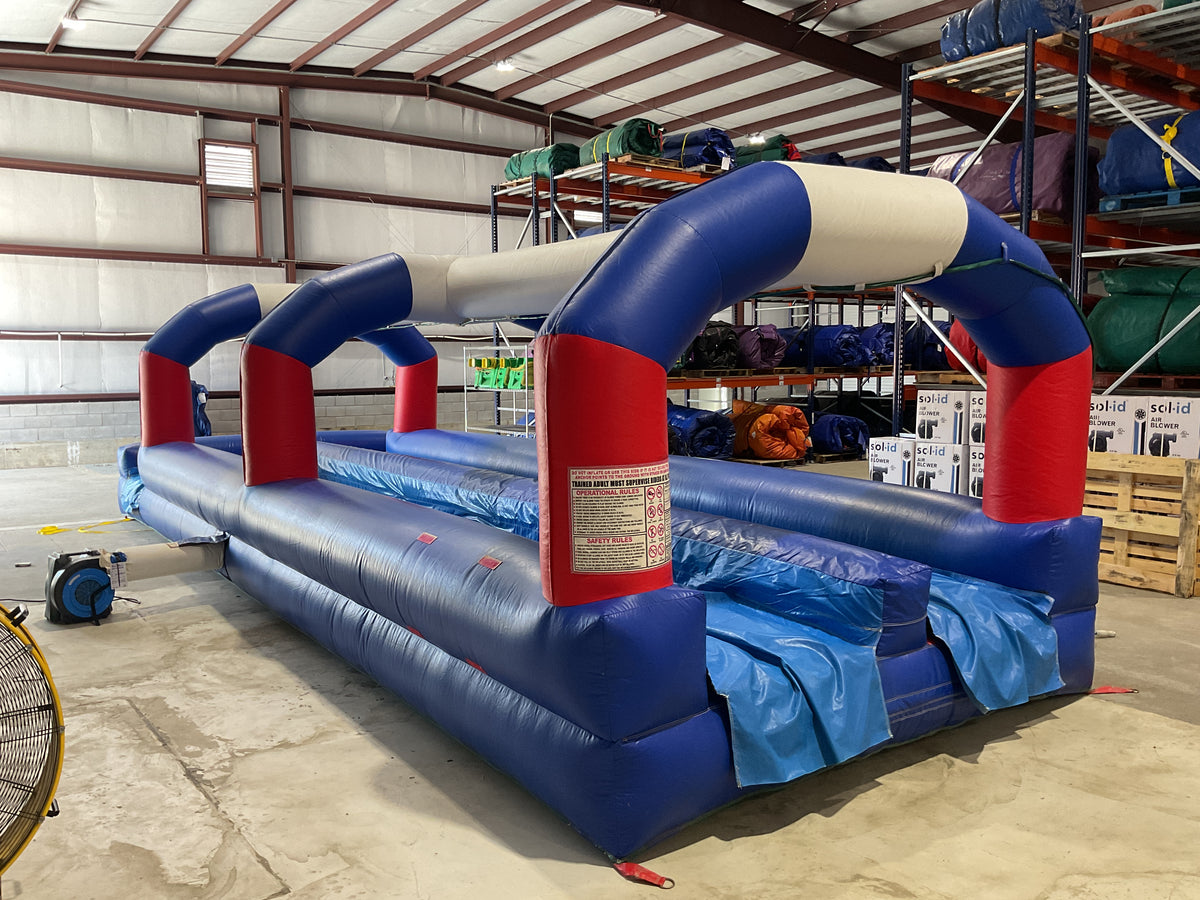 Red White Blue Dual Lane Slip-n-Slide