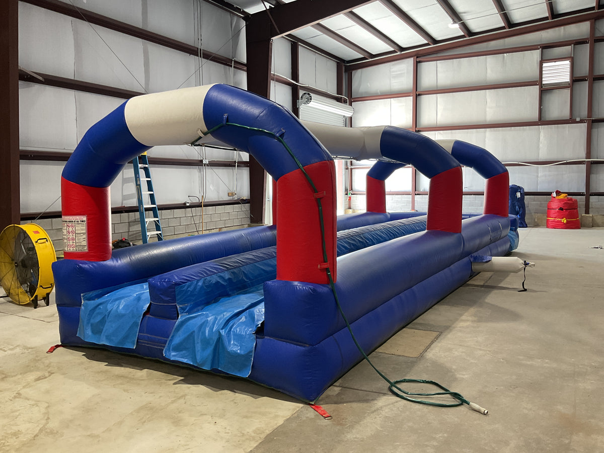 Red White Blue Dual Lane Slip-n-Slide
