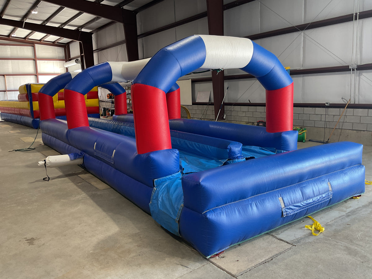 Red White Blue Dual Lane Slip-n-Slide