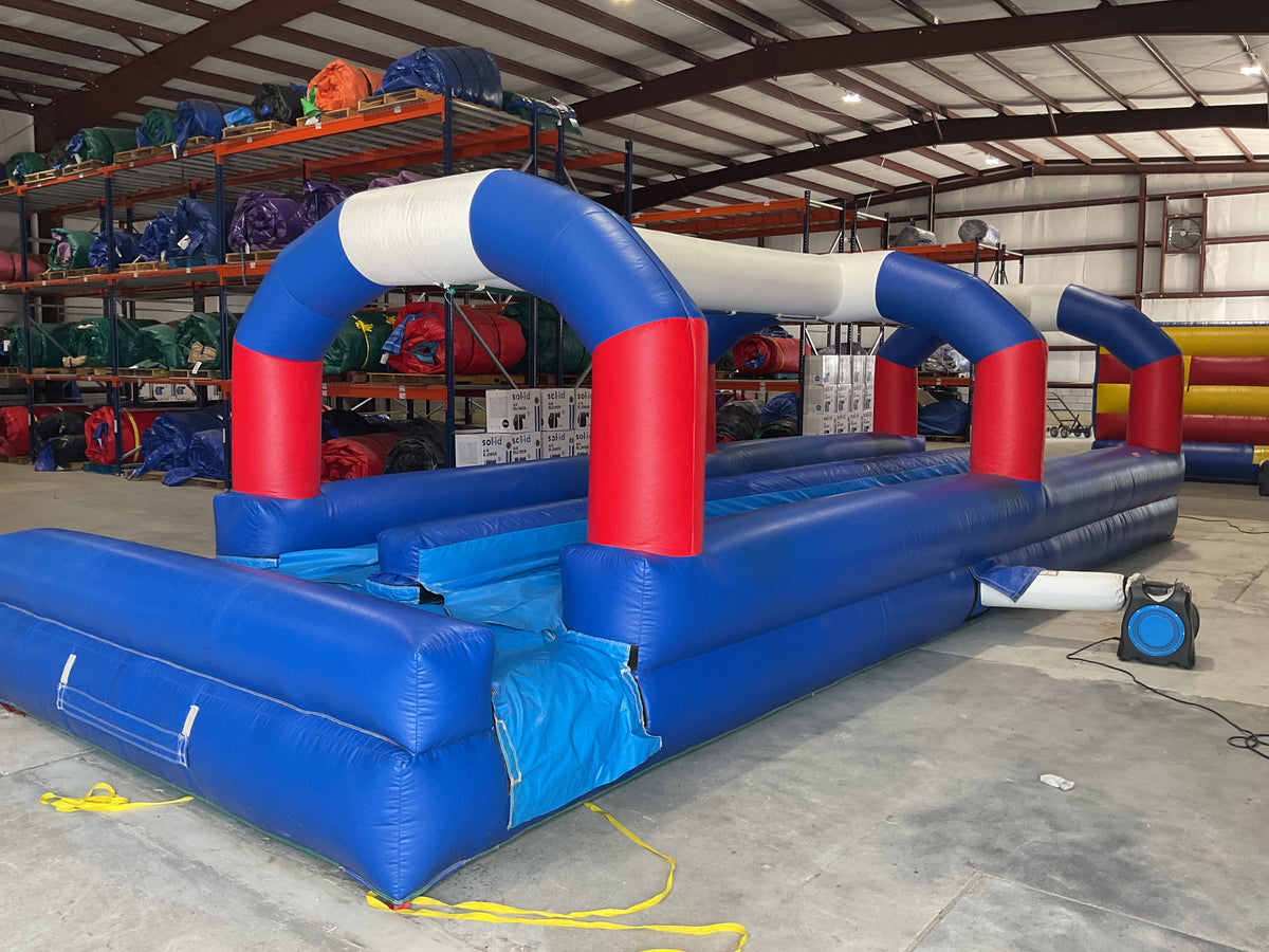 Red White Blue Dual Lane Slip-n-Slide