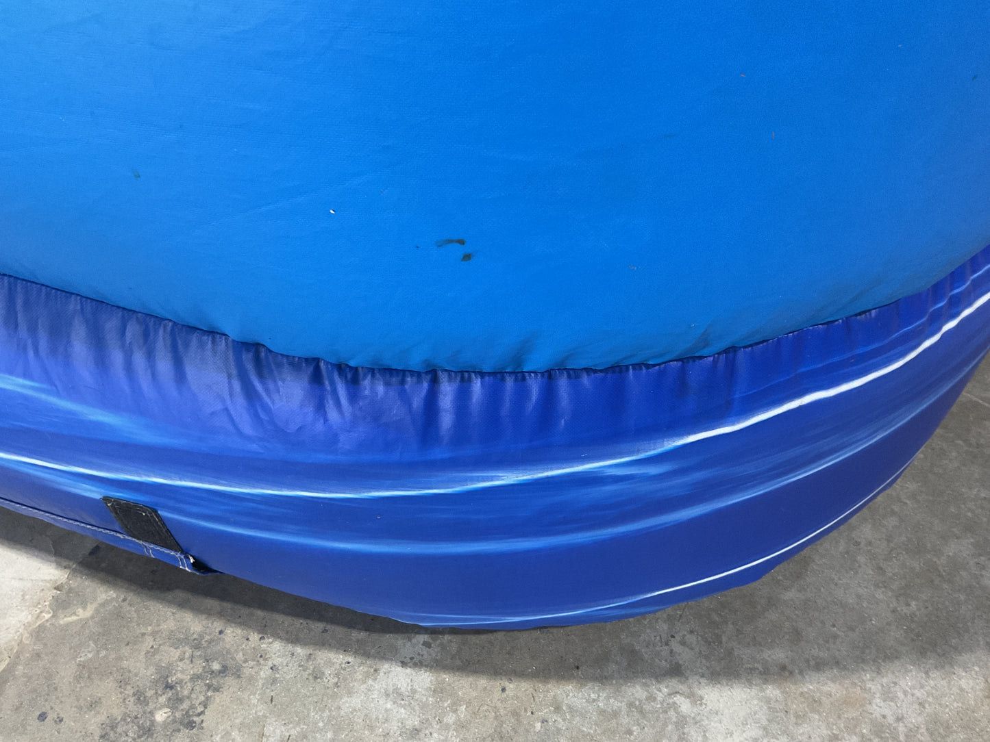 24' Blue Water Falls Slide with pool and landing attachments