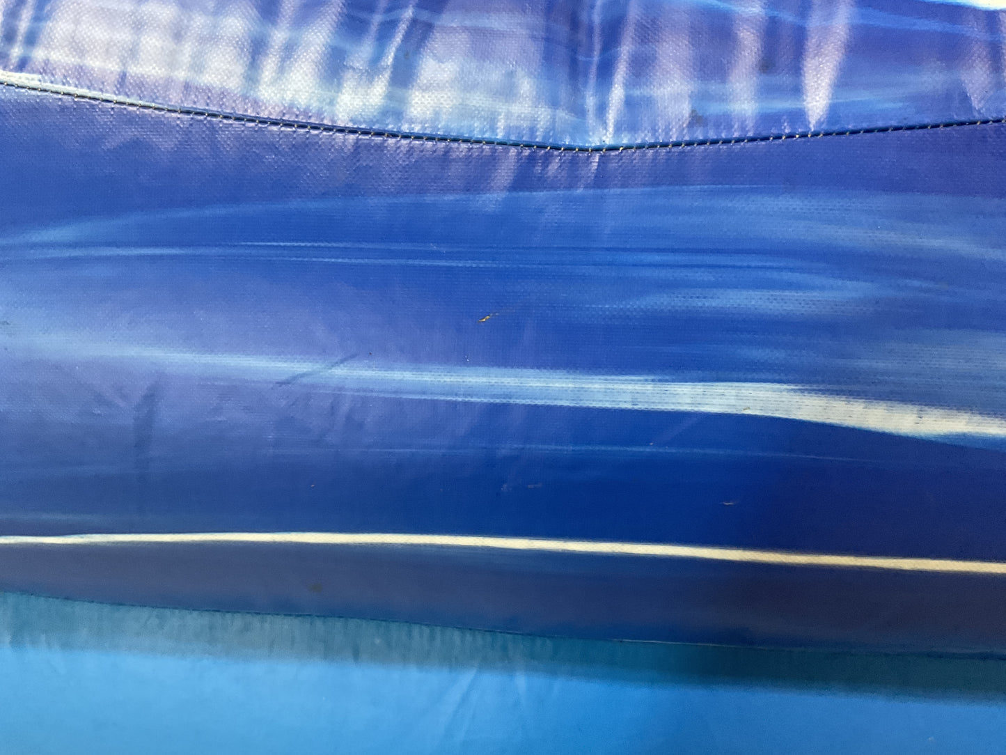 24' Blue Water Falls Slide with pool and landing attachments