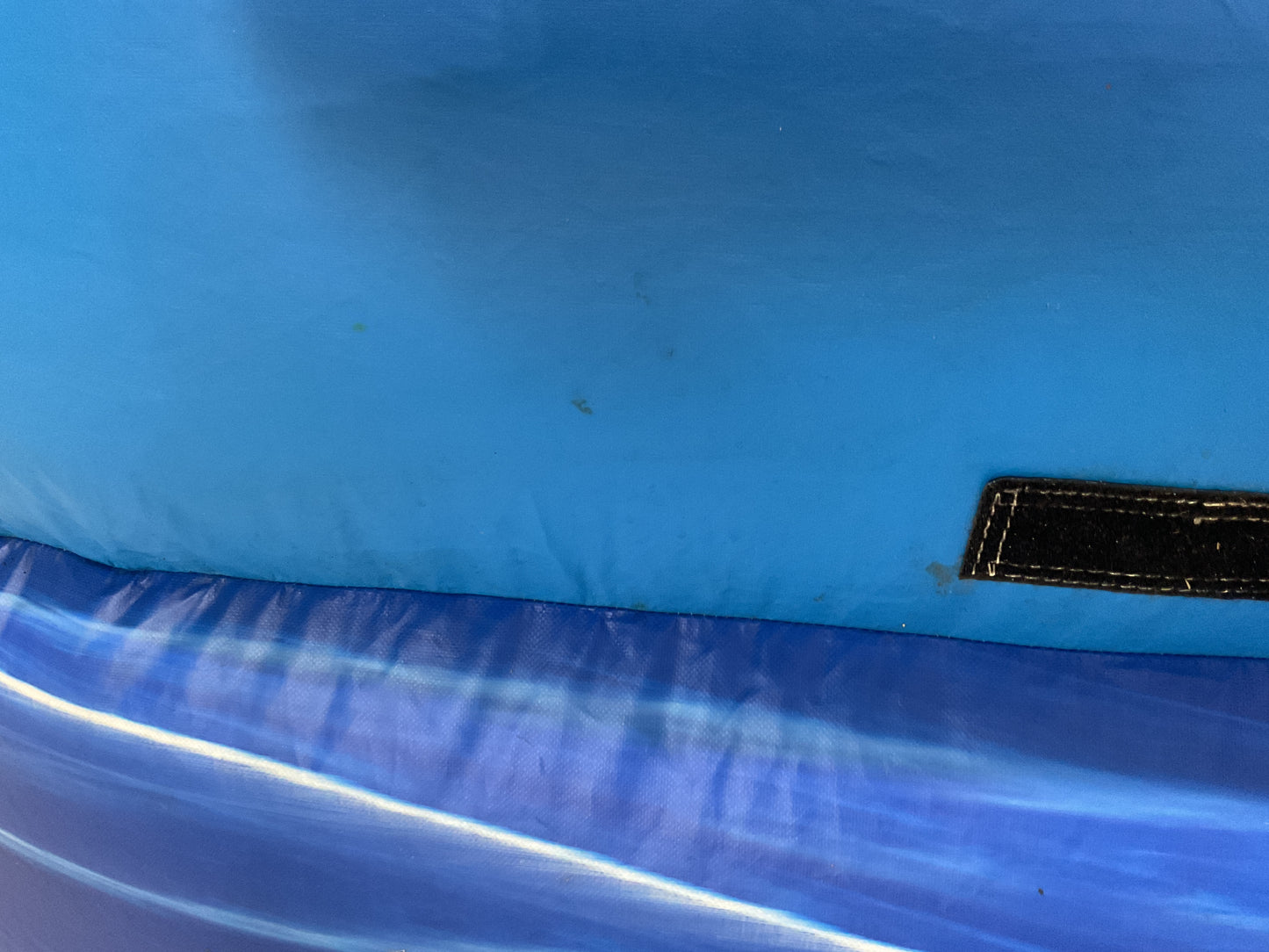 24' Blue Water Falls Slide with pool and landing attachments