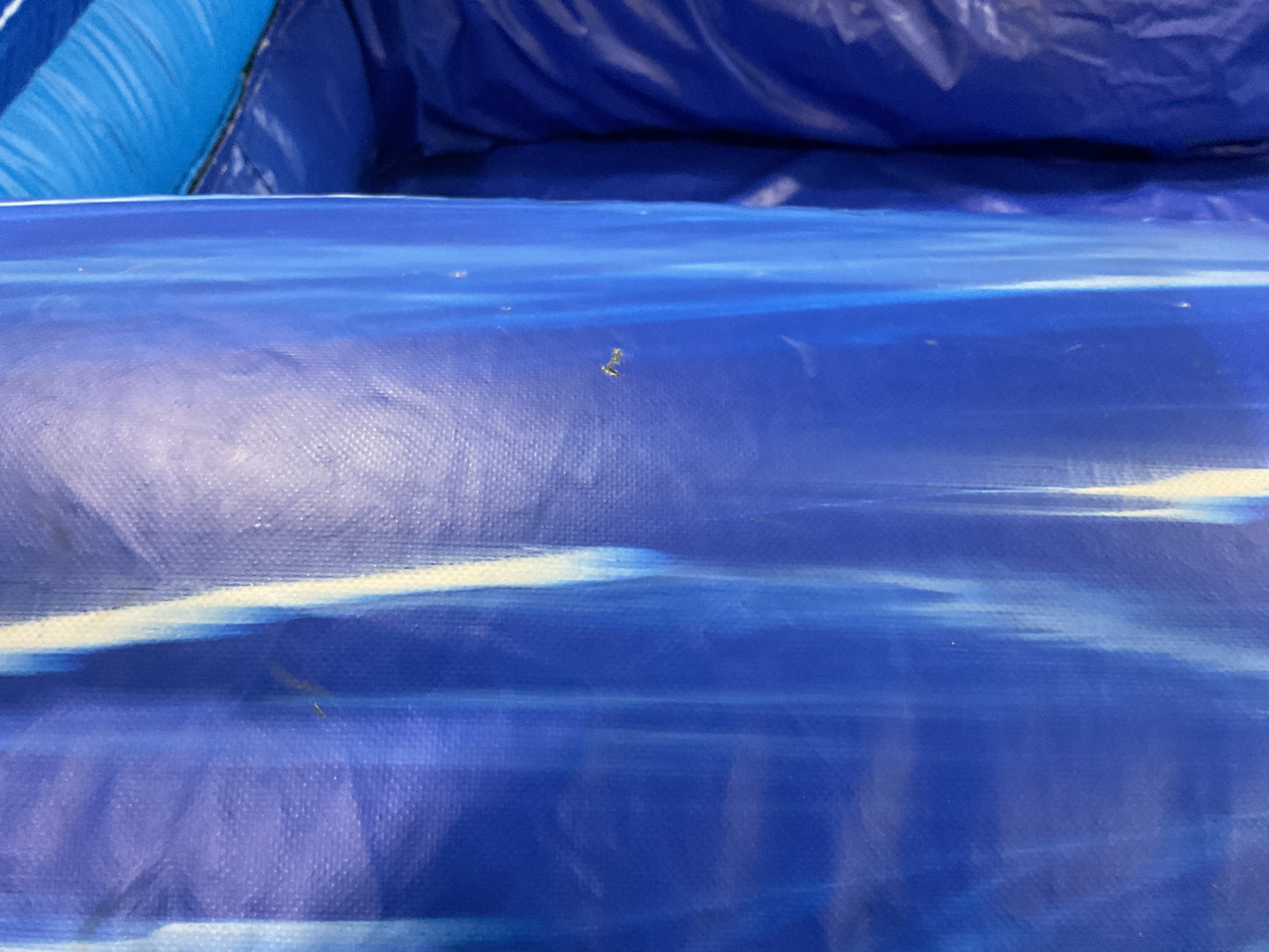 24' Blue Water Falls Slide with pool and landing attachments