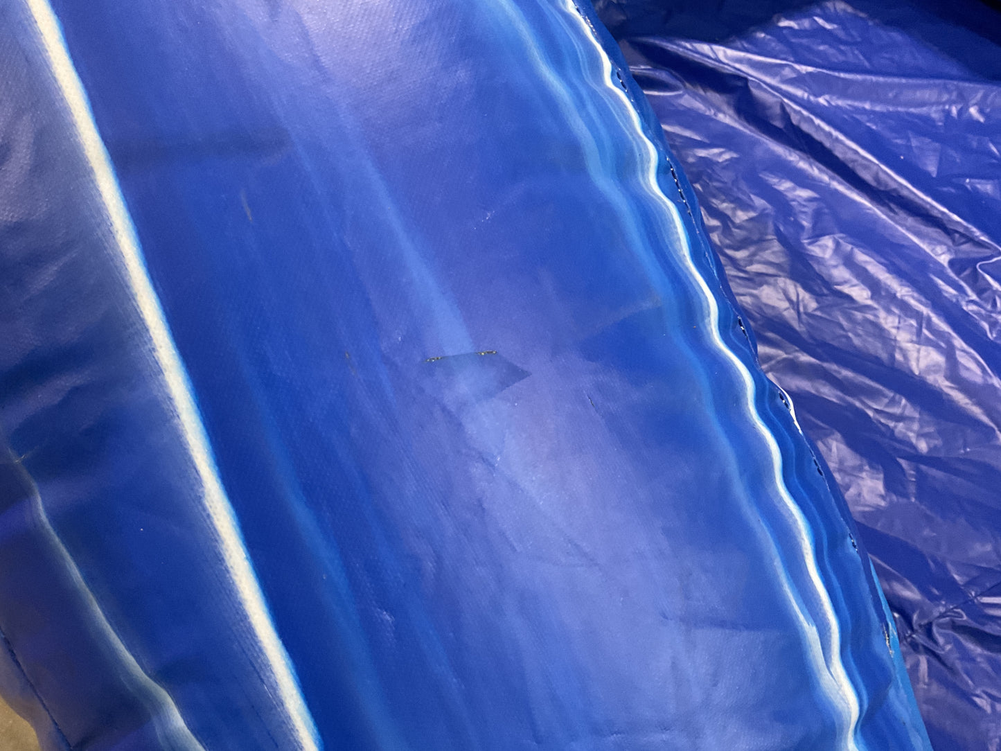 24' Blue Water Falls Slide with pool and landing attachments