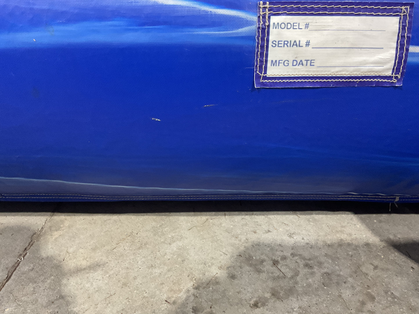 24' Blue Water Falls Slide with pool and landing attachments