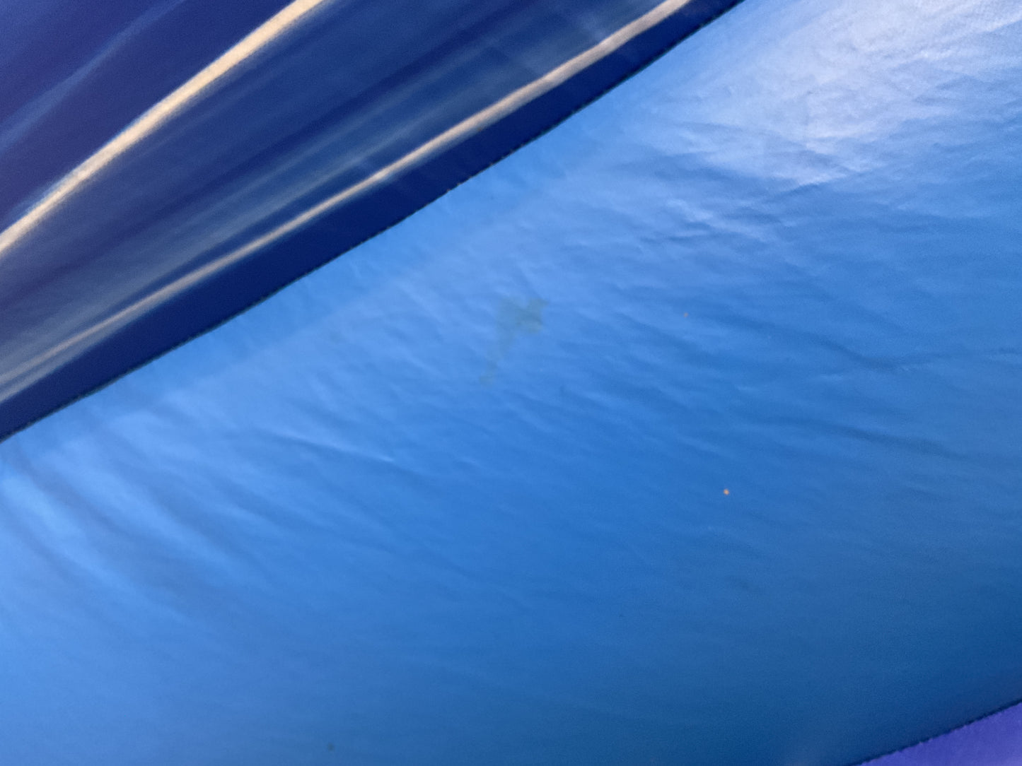 24' Blue Water Falls Slide with pool and landing attachments