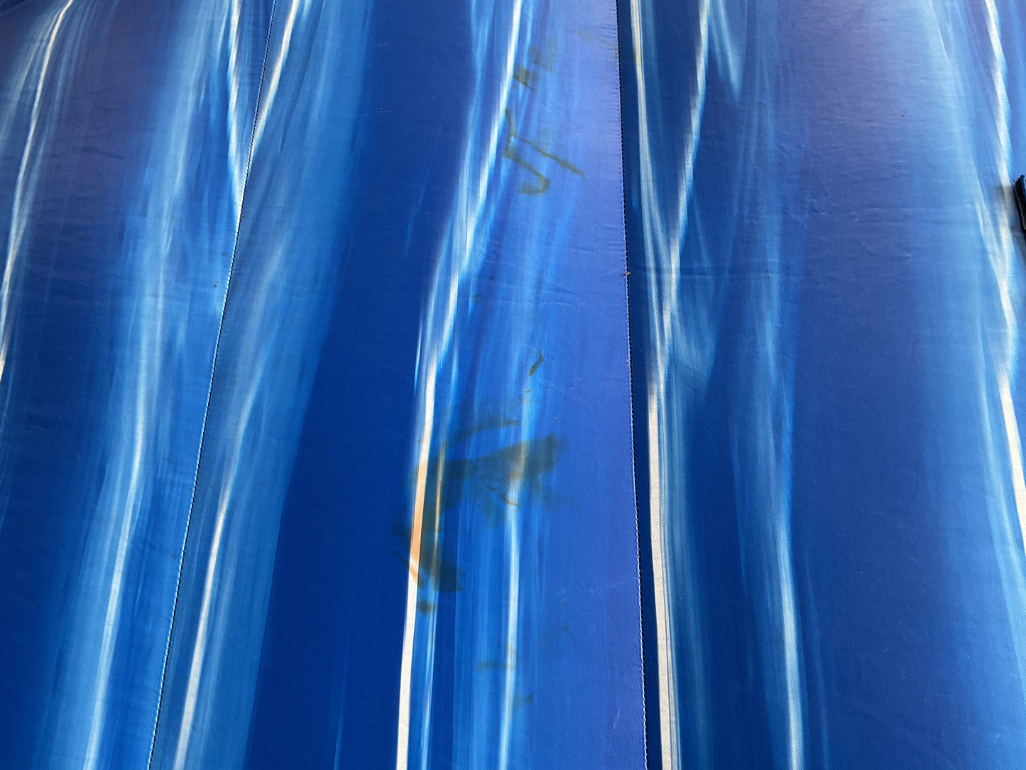 24' Blue Water Falls Slide with pool and landing attachments