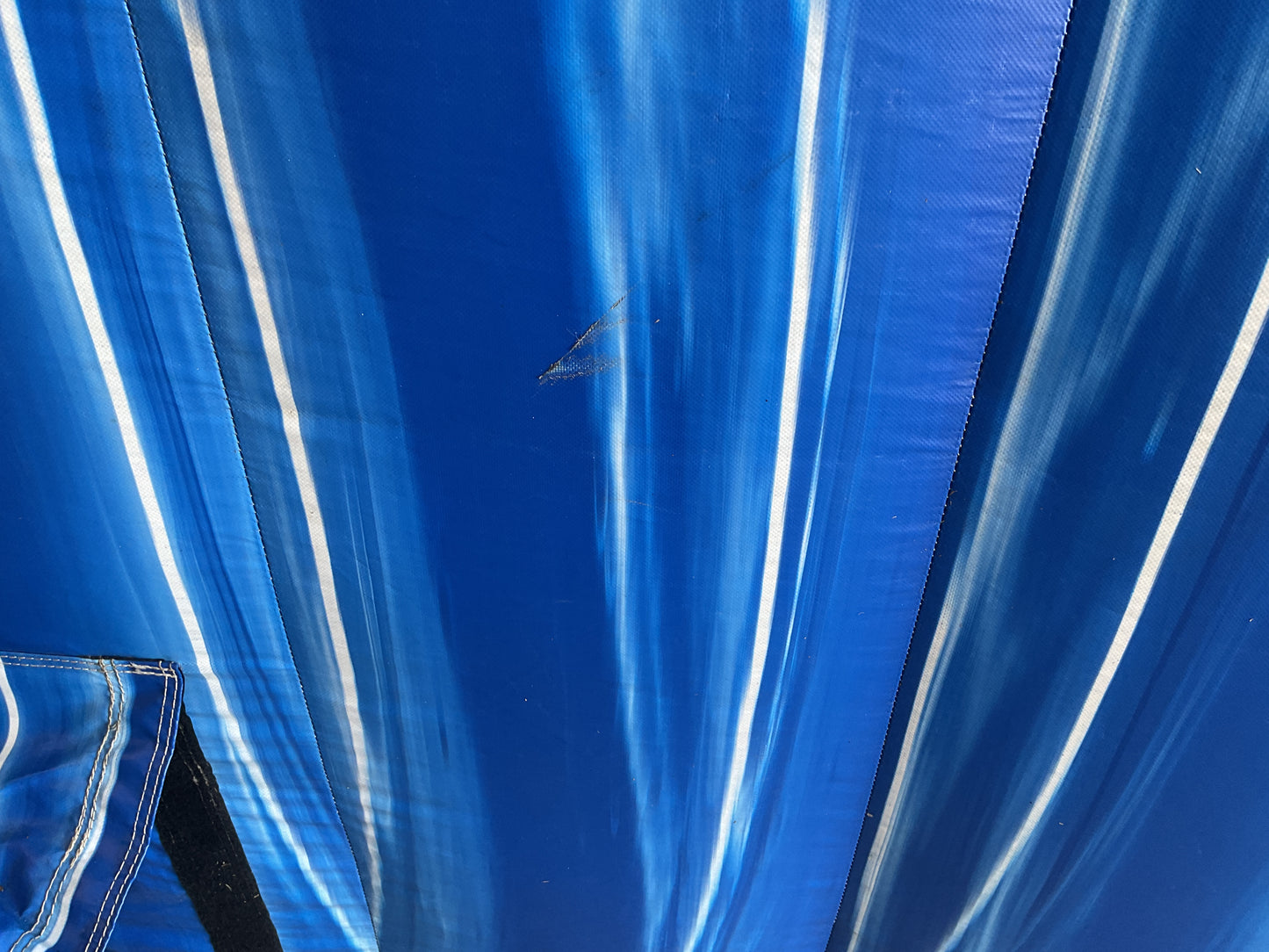 24' Blue Water Falls Slide with pool and landing attachments