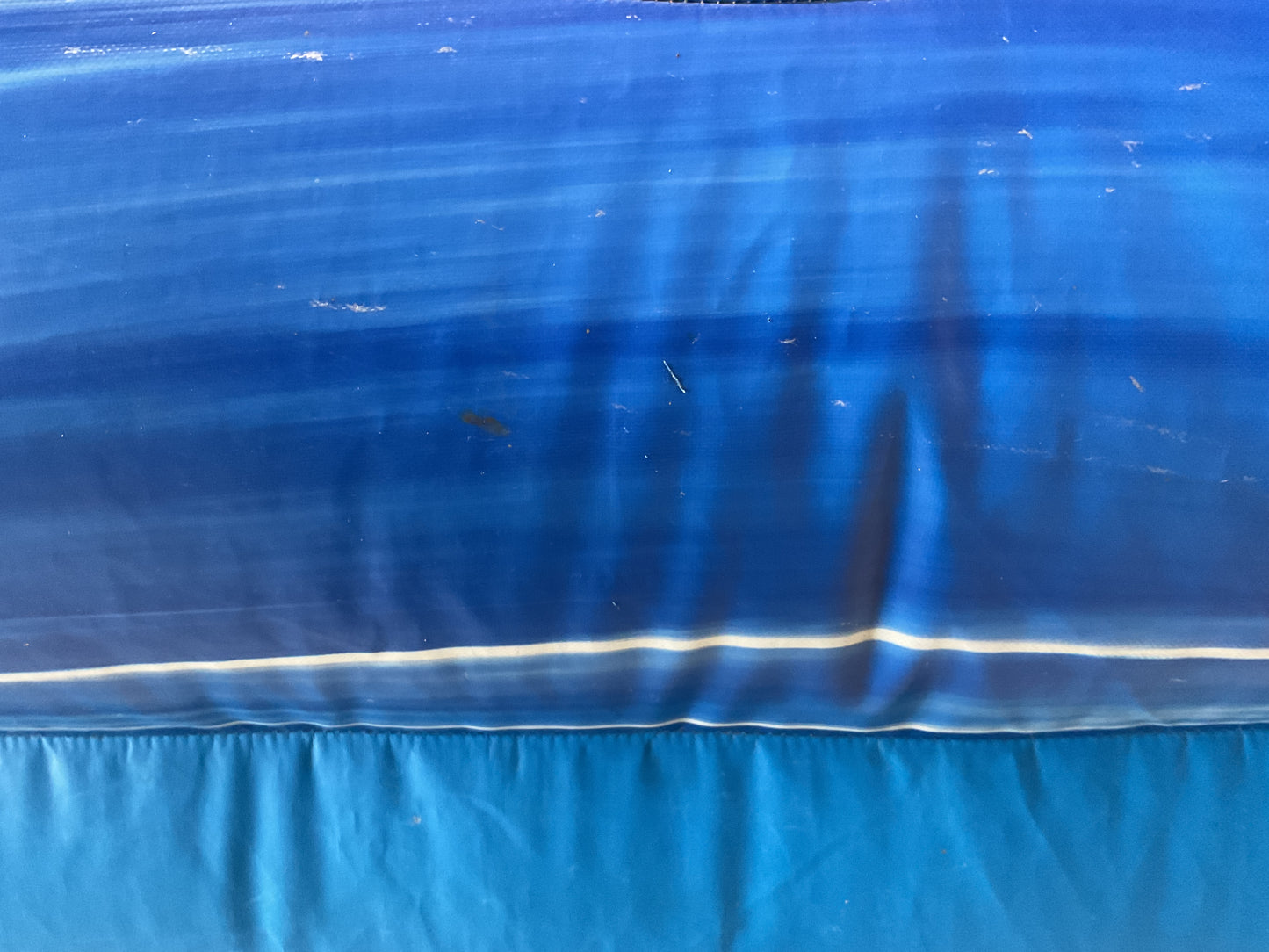 24' Blue Water Falls Slide with pool and landing attachments