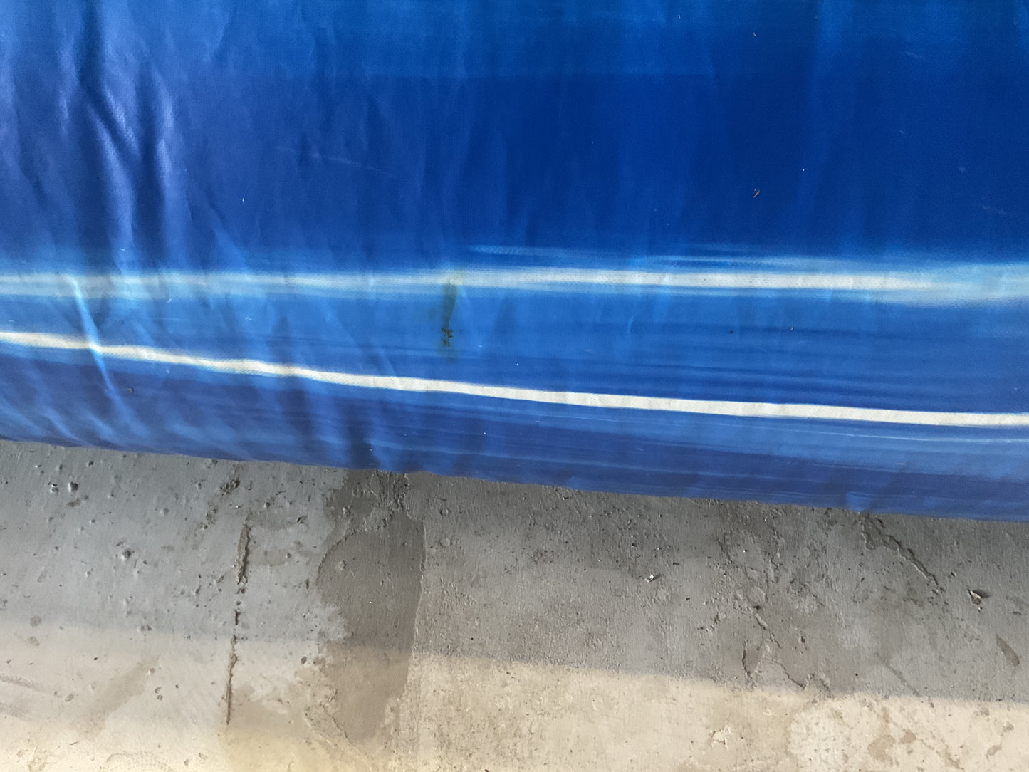 24' Blue Water Falls Slide with pool and landing attachments