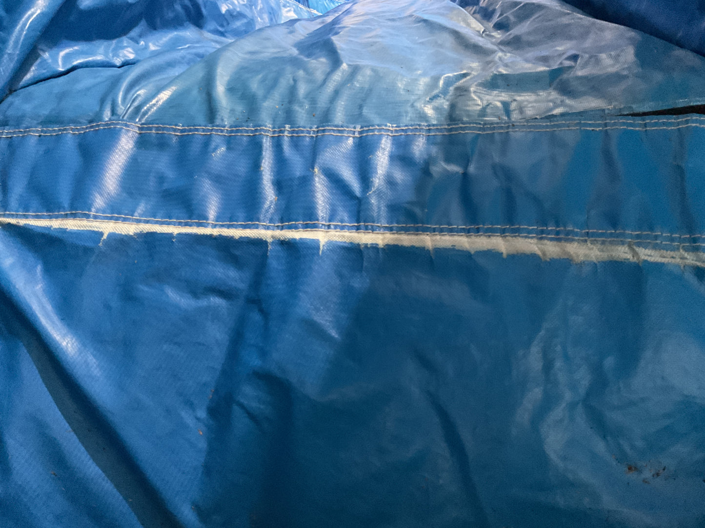 24' Blue Water Falls Slide with pool and landing attachments