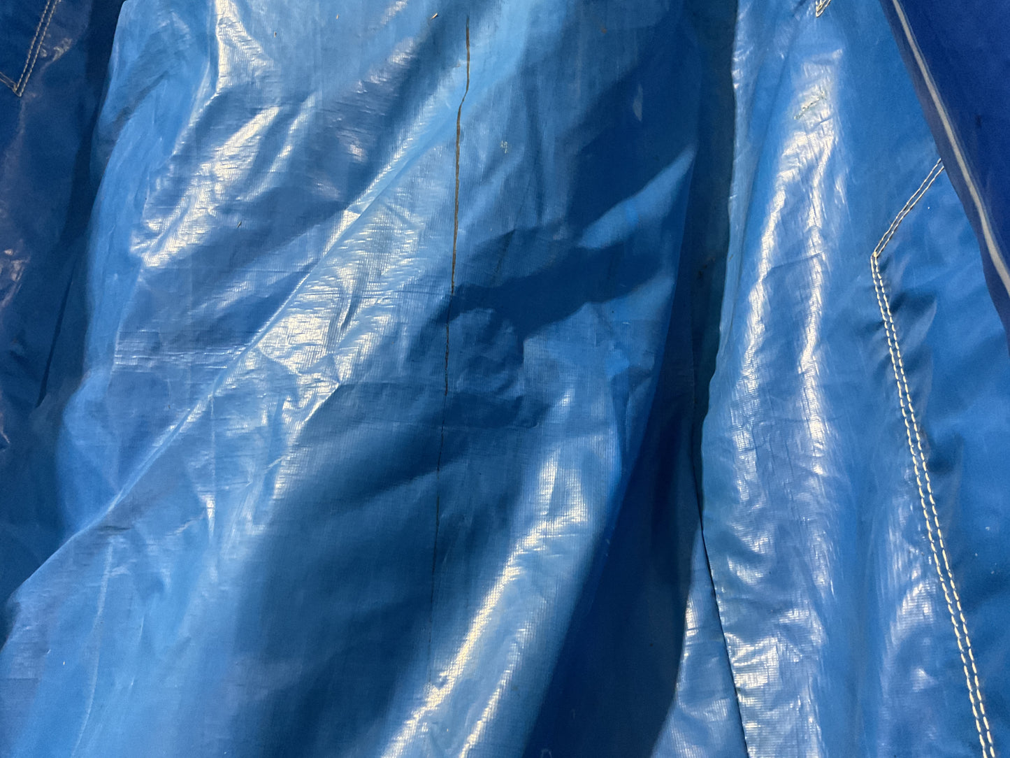 24' Blue Water Falls Slide with pool and landing attachments