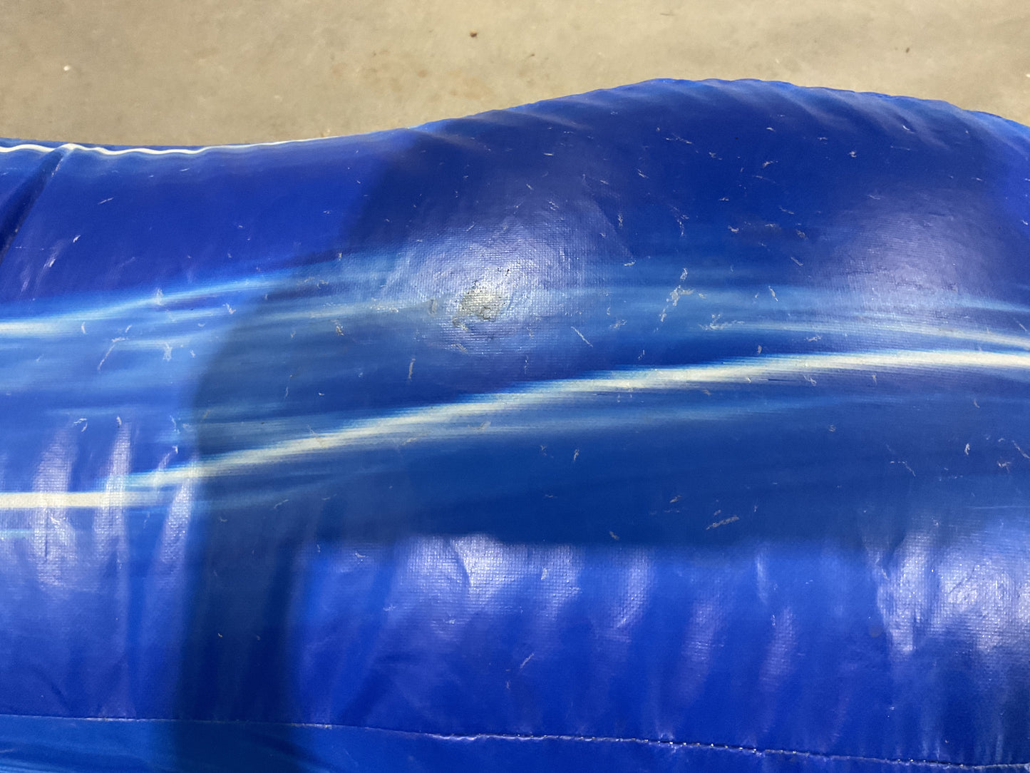 24' Blue Water Falls Slide with pool and landing attachments