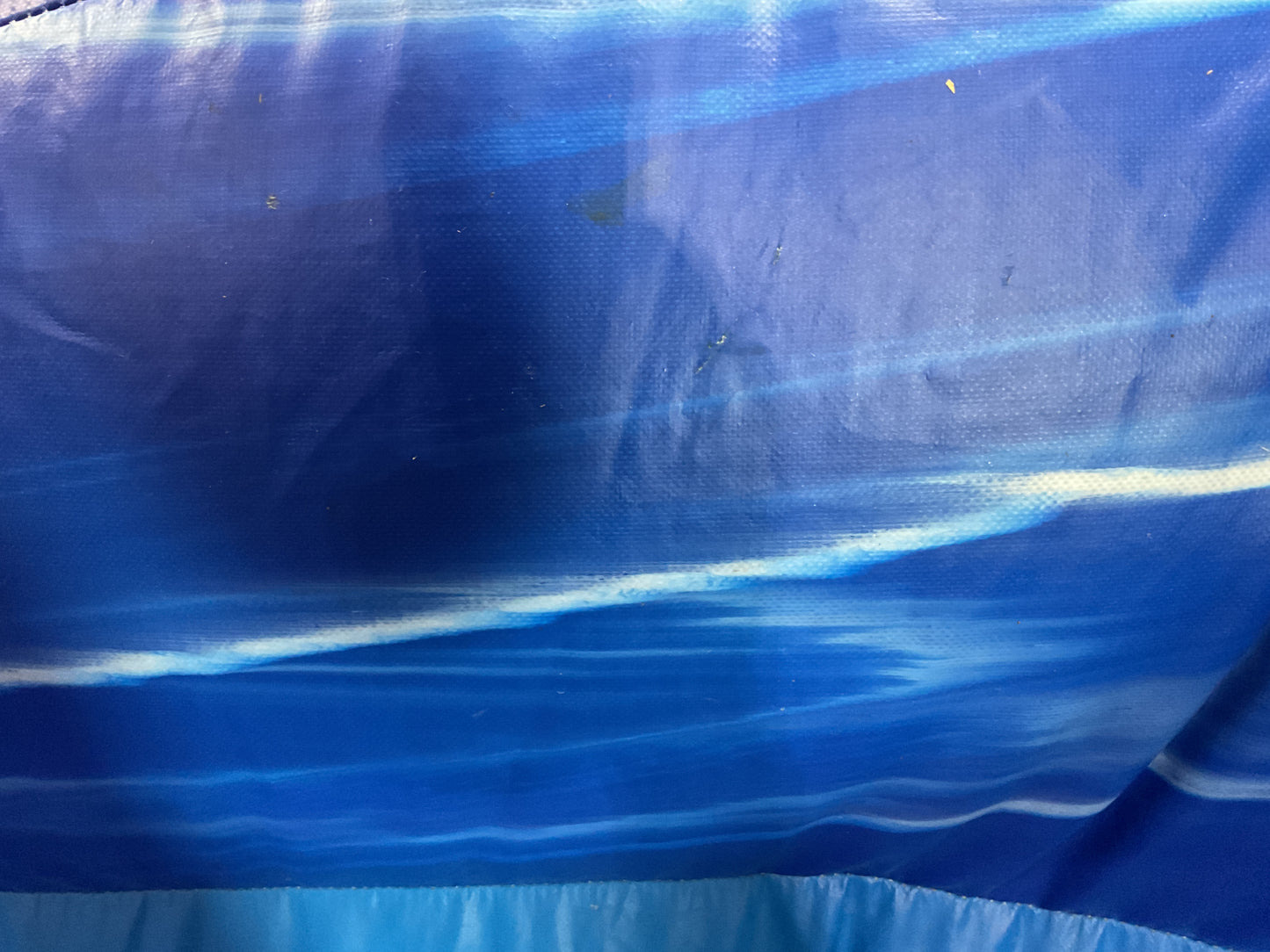 24' Blue Water Falls Slide with pool and landing attachments