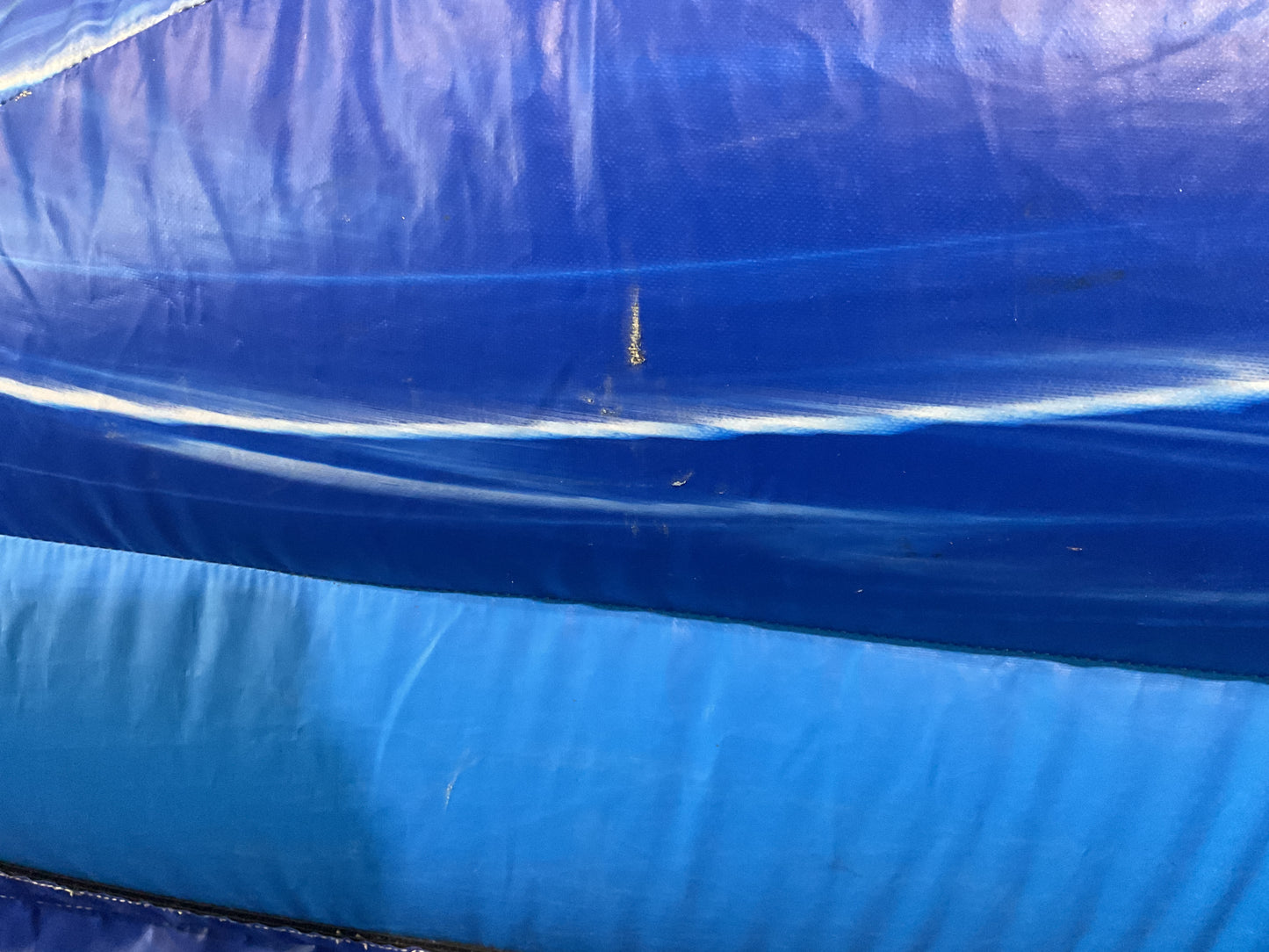 24' Blue Water Falls Slide with pool and landing attachments