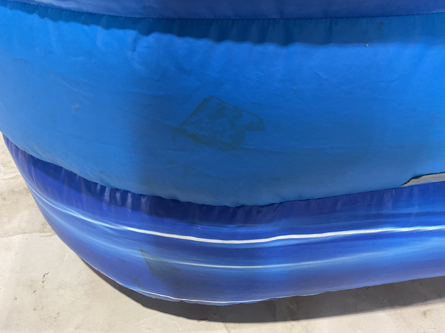 24' Blue Water Falls Slide with pool and landing attachments