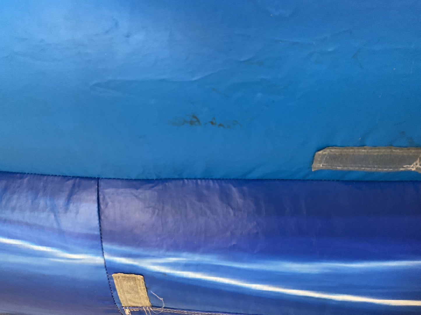 24' Blue Water Falls Slide with pool and landing attachments