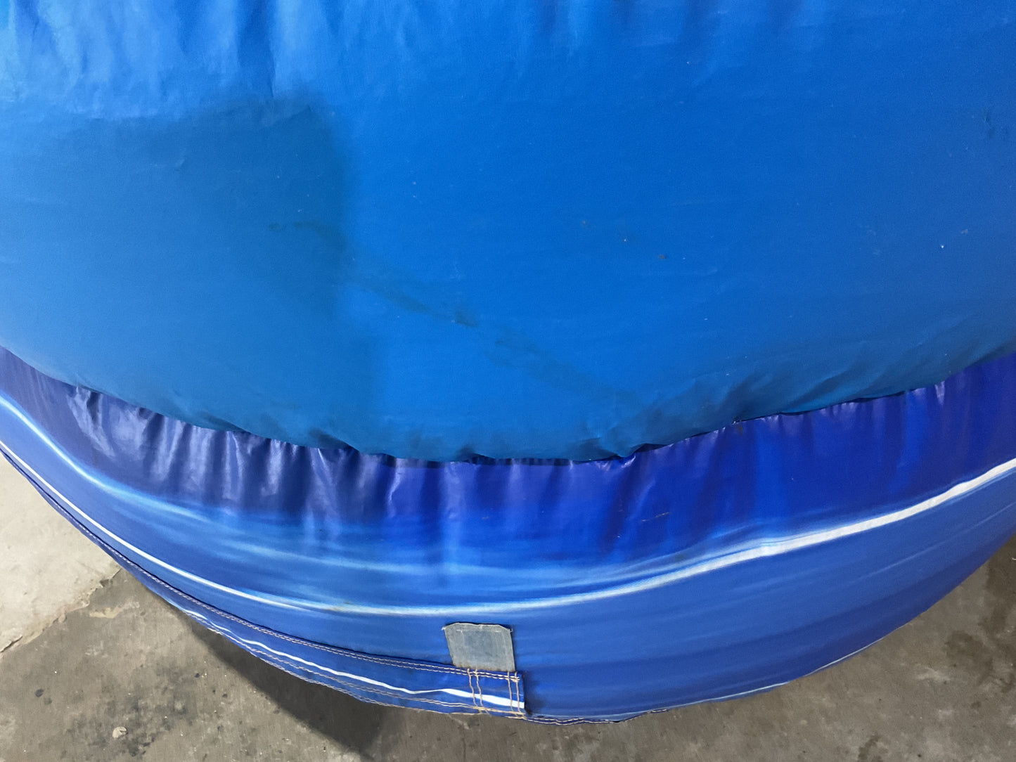 24' Blue Water Falls Slide with pool and landing attachments