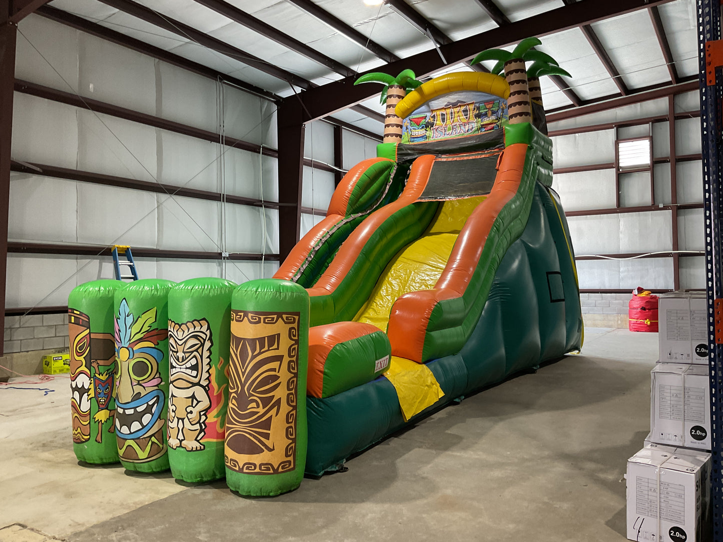19' Tiki Island Slide with landing