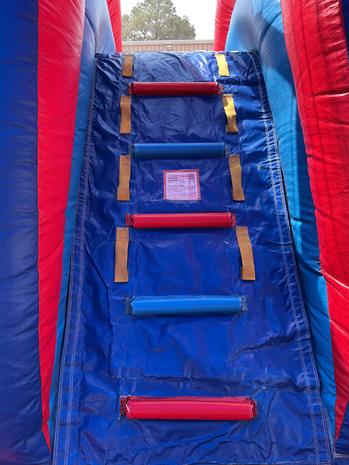 Dual Lane Castle Combo with pool
