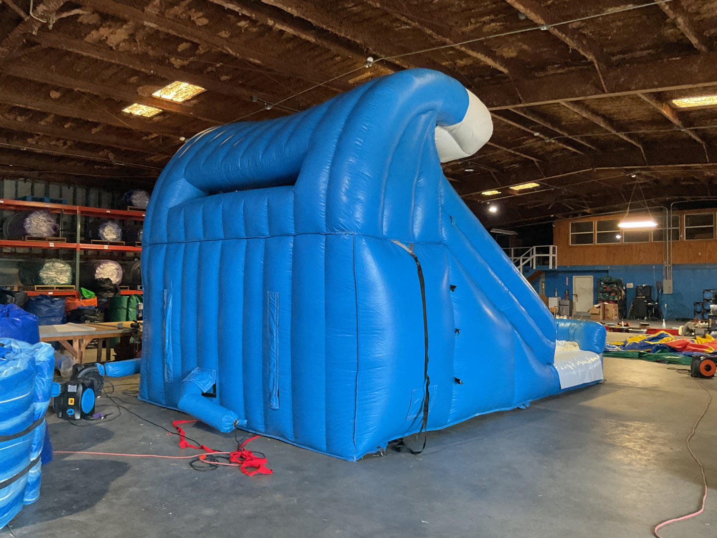15' Double Splash Slide