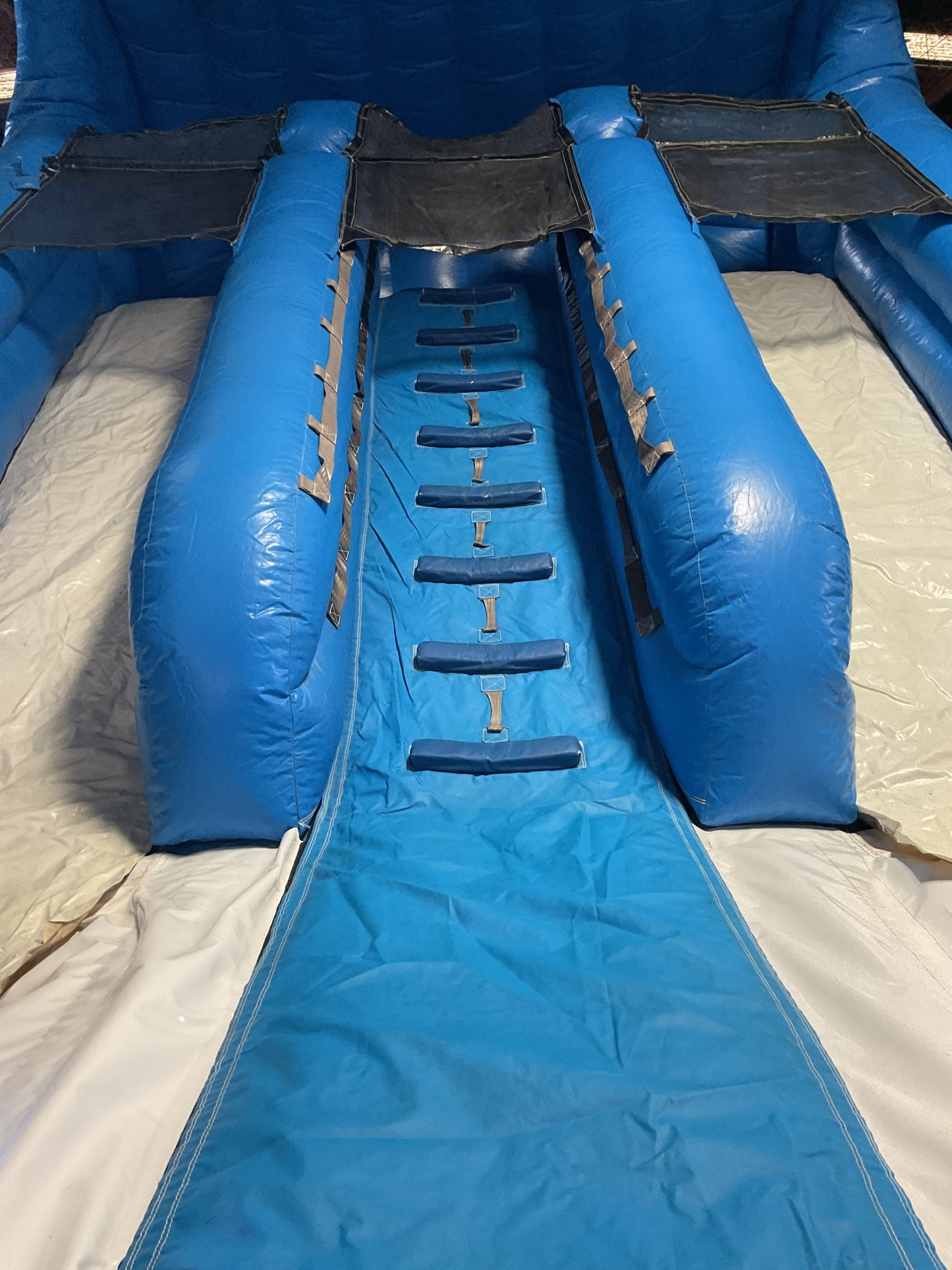 15' Double Splash Slide