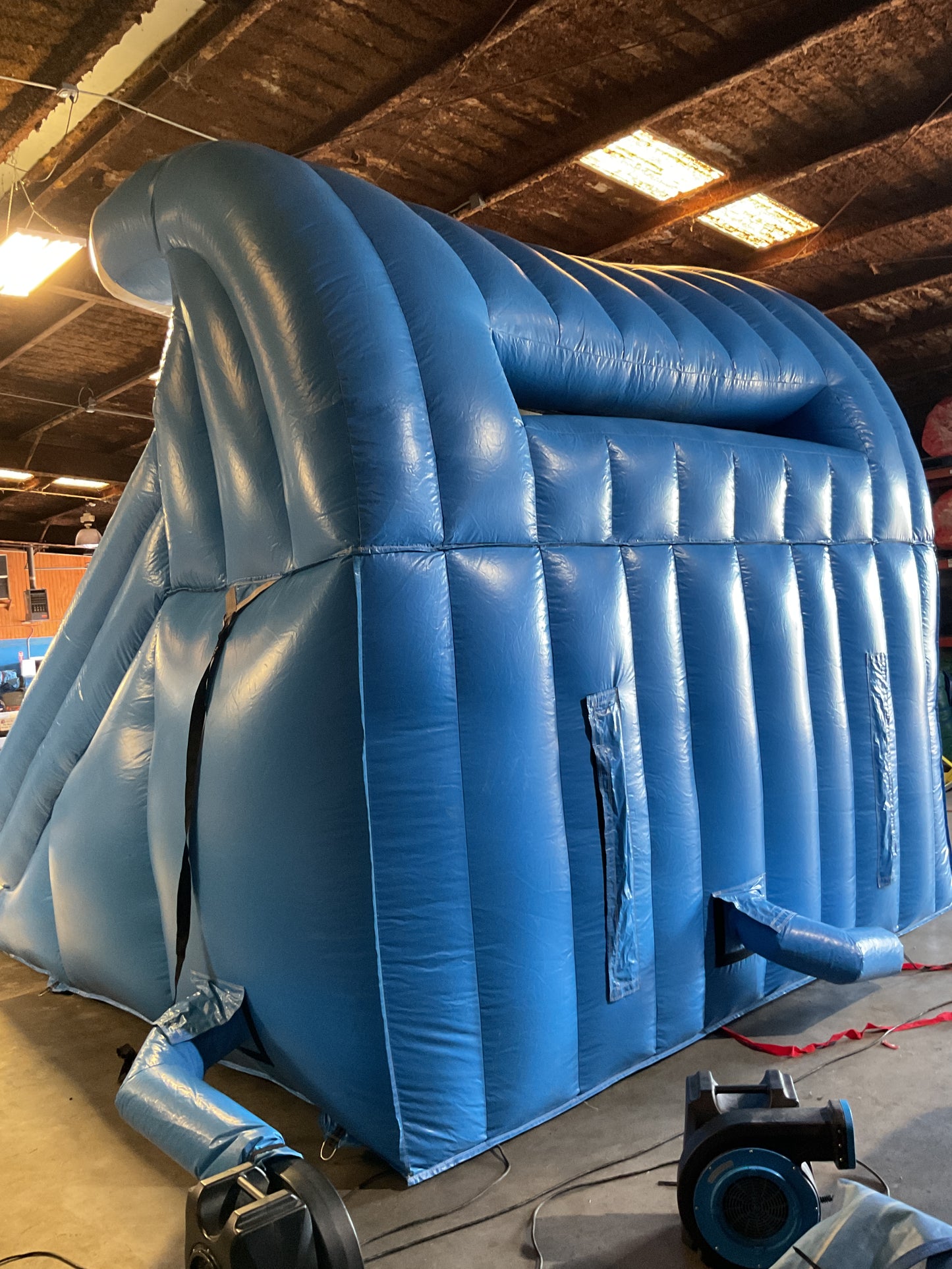 15' Double Splash Slide
