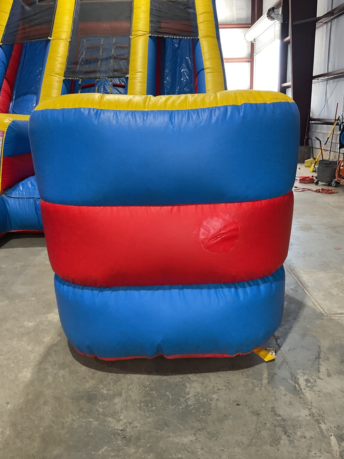 19' Dual Lane Modular Slide with landing