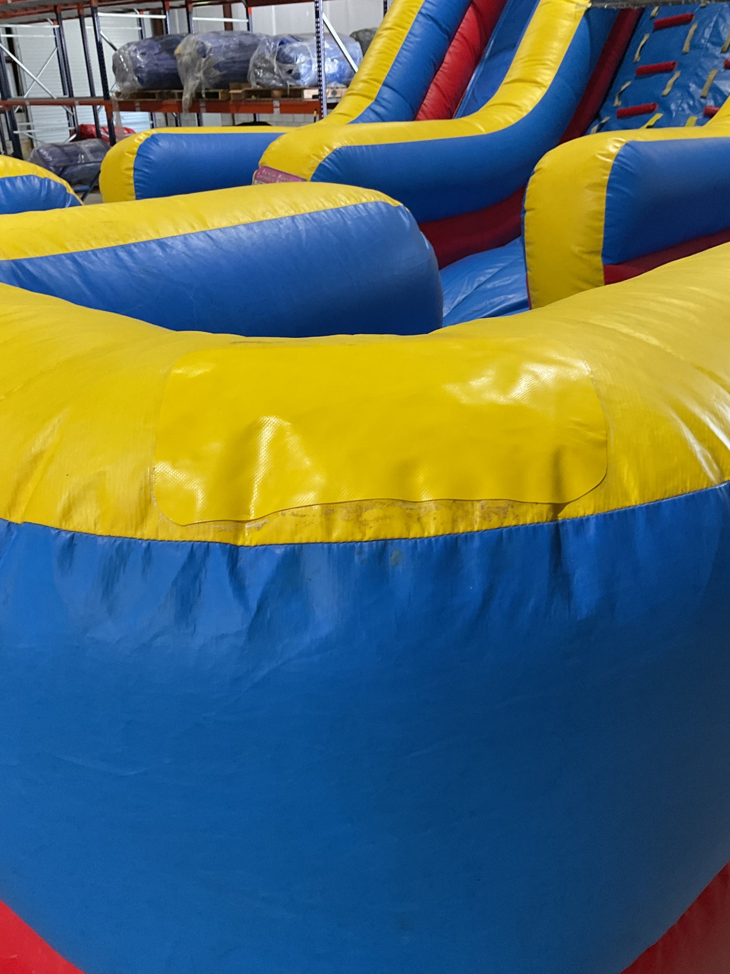 19' Dual Lane Modular Slide with landing