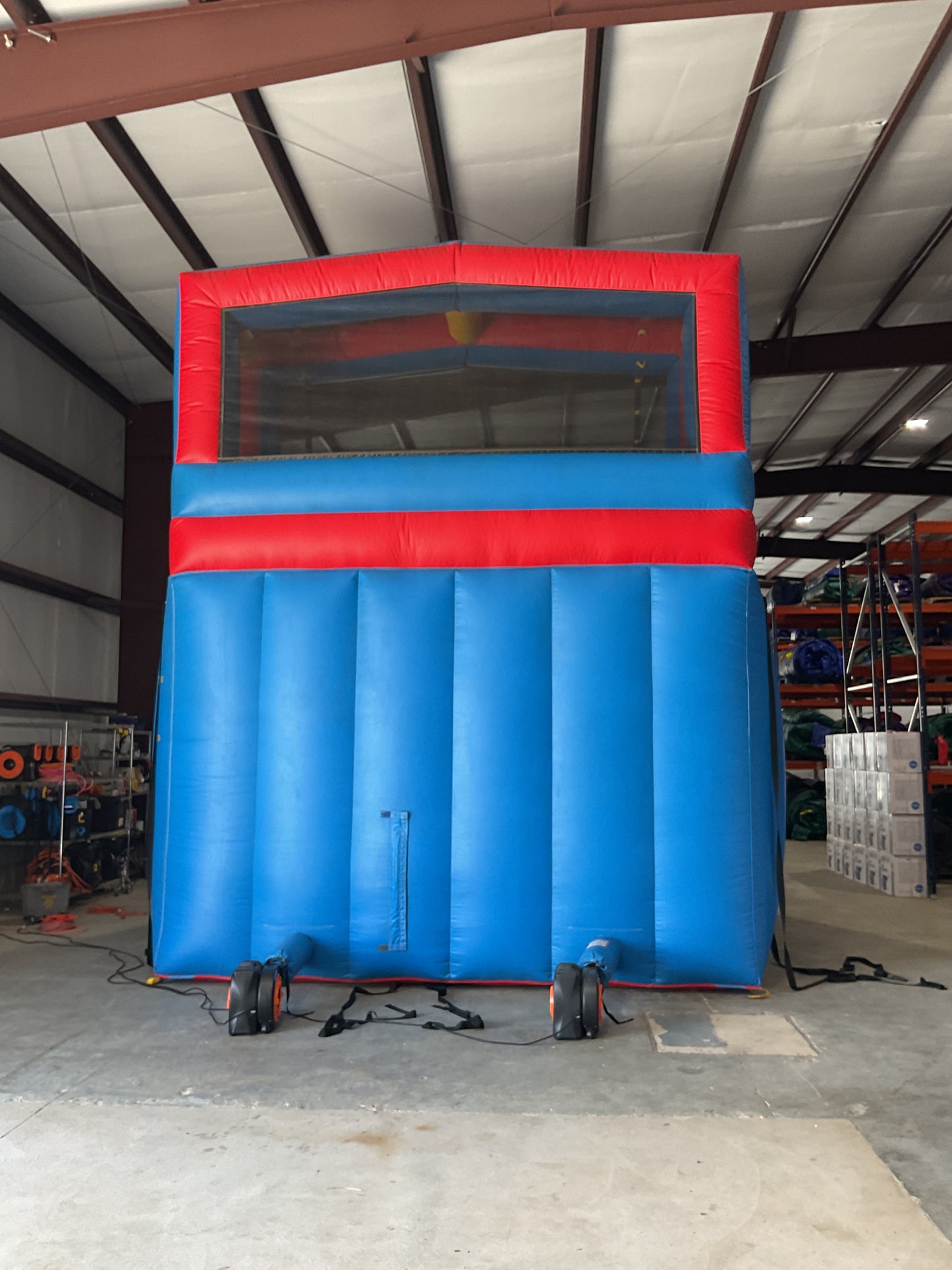 19' Dual Lane Modular Slide with landing