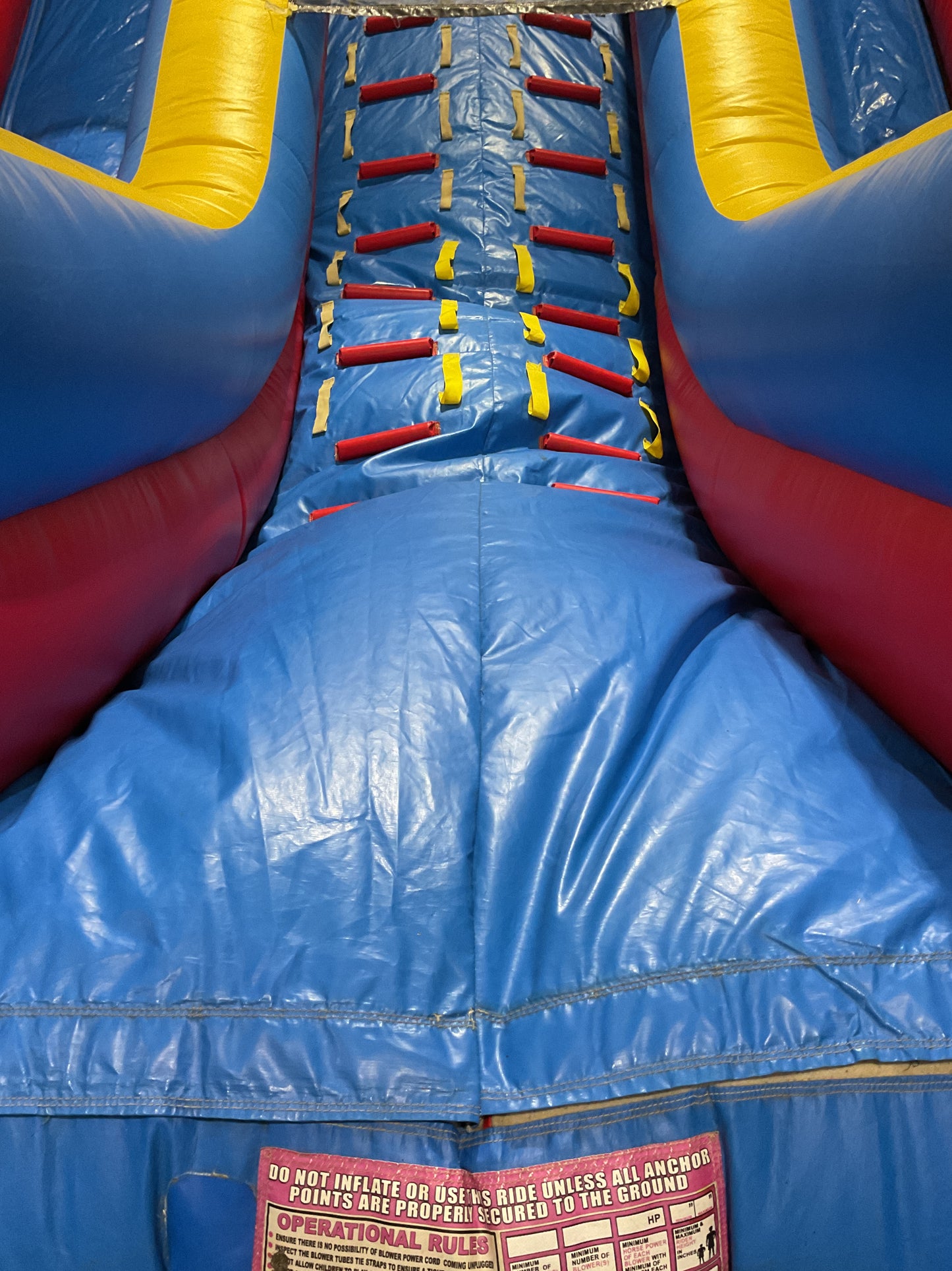 19' Dual Lane Modular Slide with landing