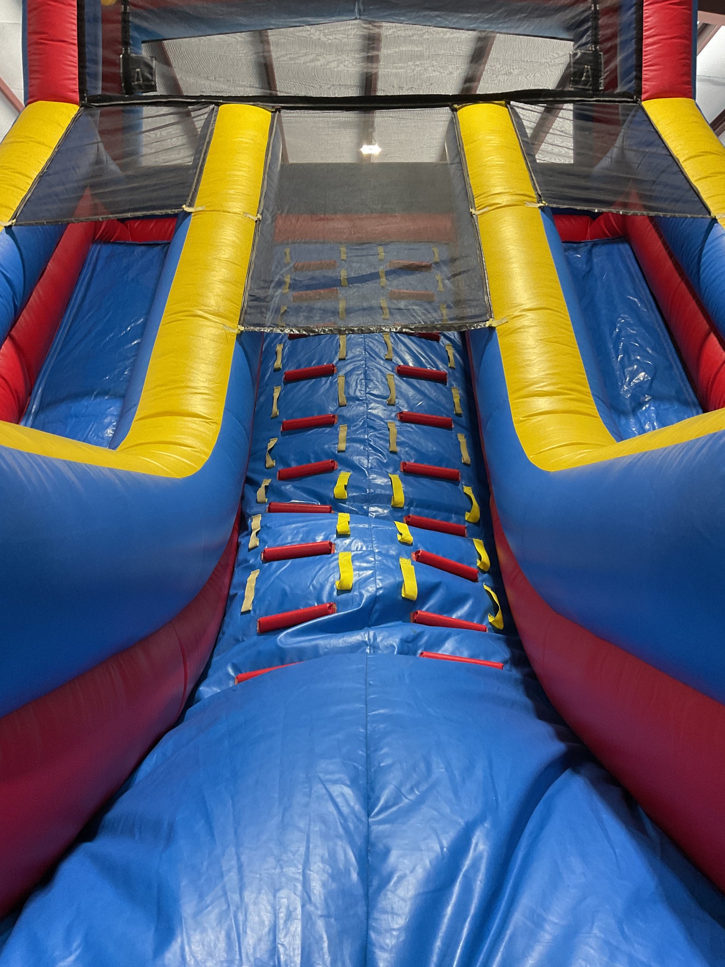 19' Dual Lane Modular Slide with landing