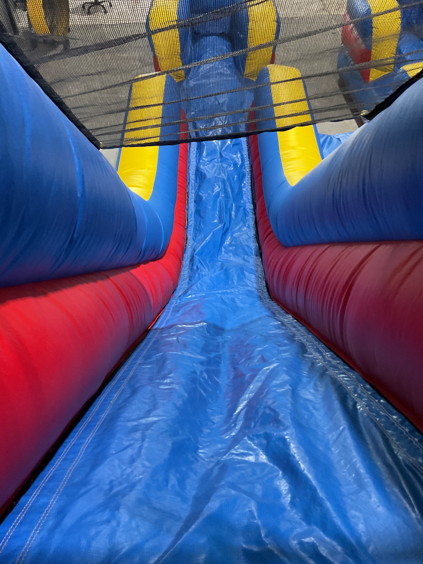 19' Dual Lane Modular Slide with landing