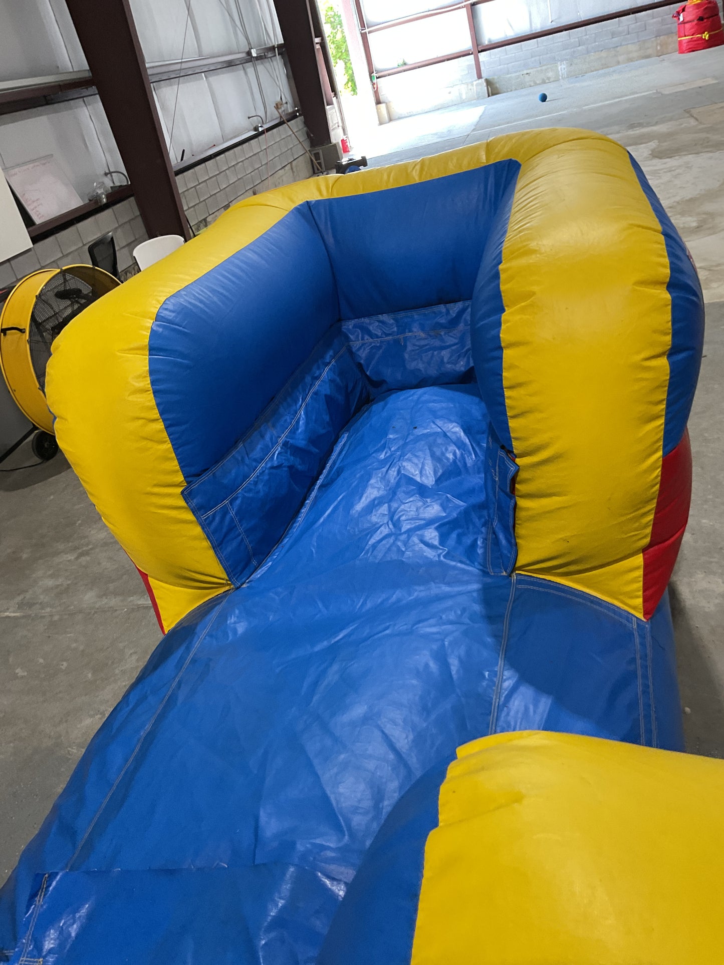 19' Dual Lane Modular Slide with landing