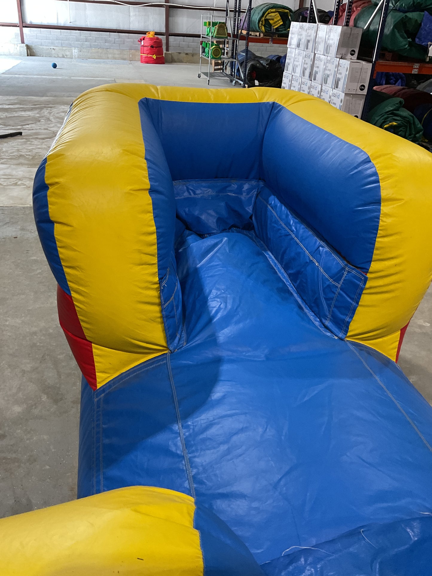 19' Dual Lane Modular Slide with landing