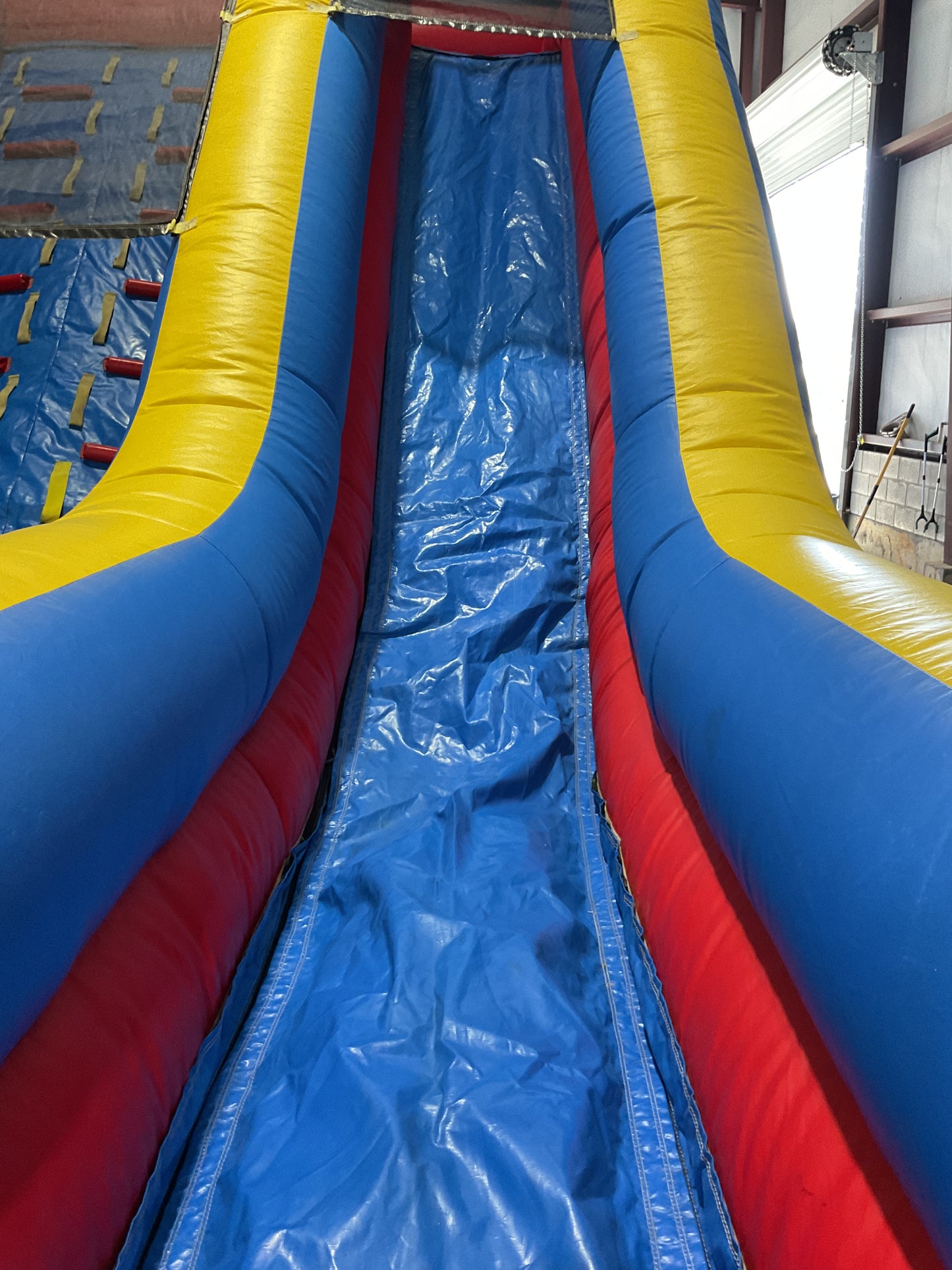 19' Dual Lane Modular Slide with landing