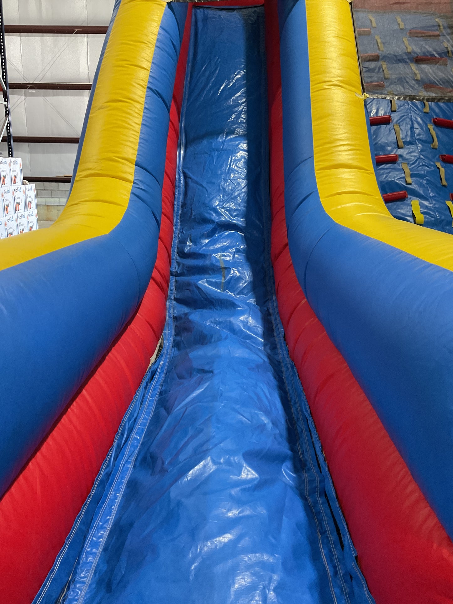 19' Dual Lane Modular Slide with landing