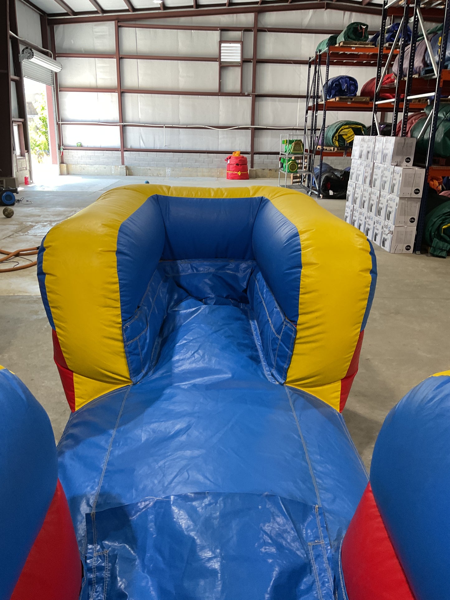 19' Dual Lane Modular Slide with landing