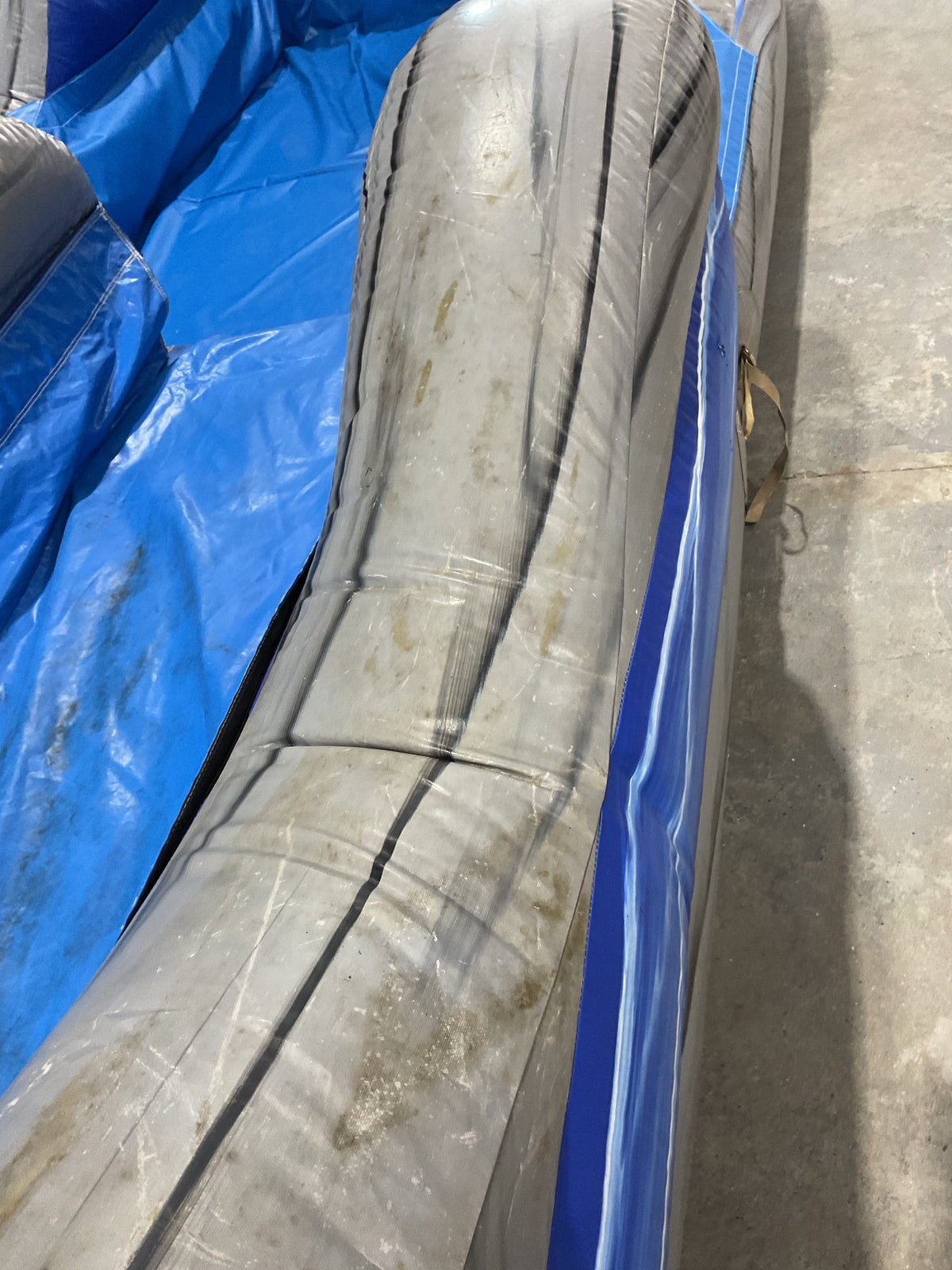 Dual Lane Slip-n-Slide with pool and landing attachments
