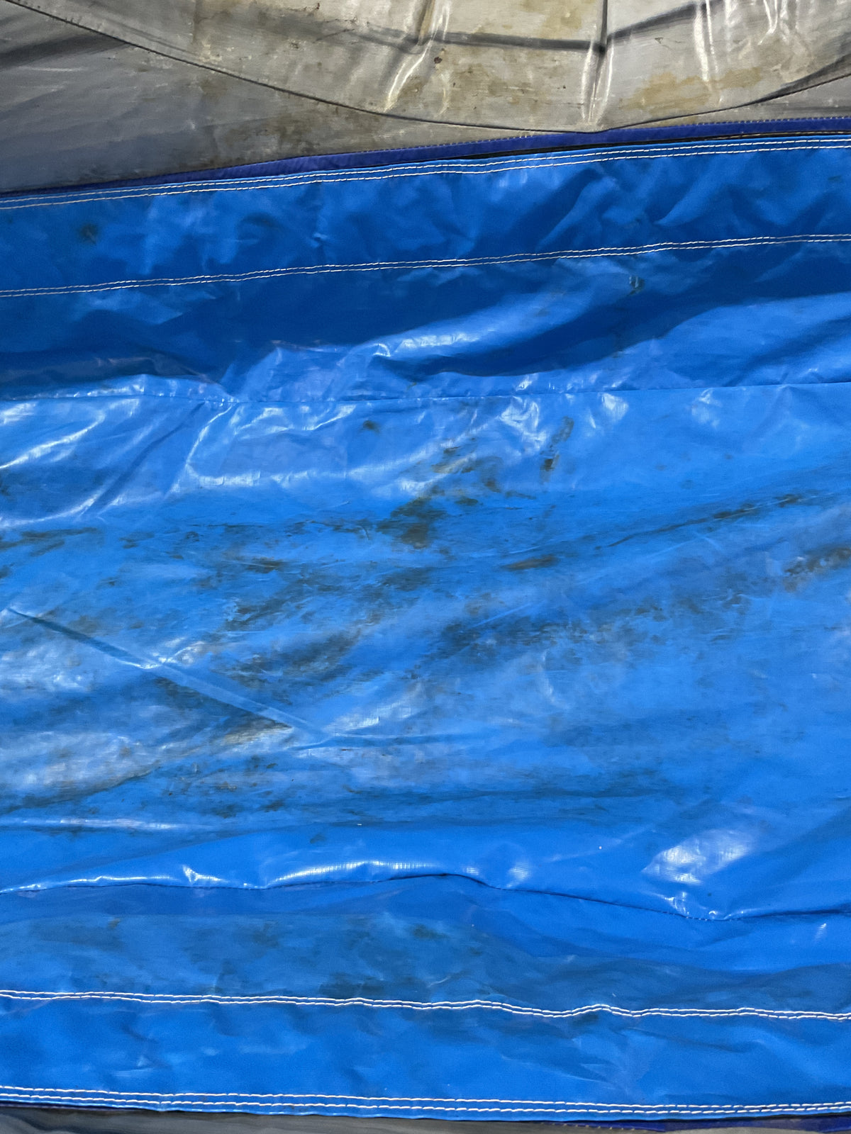 Dual Lane Slip-n-Slide with pool and landing attachments