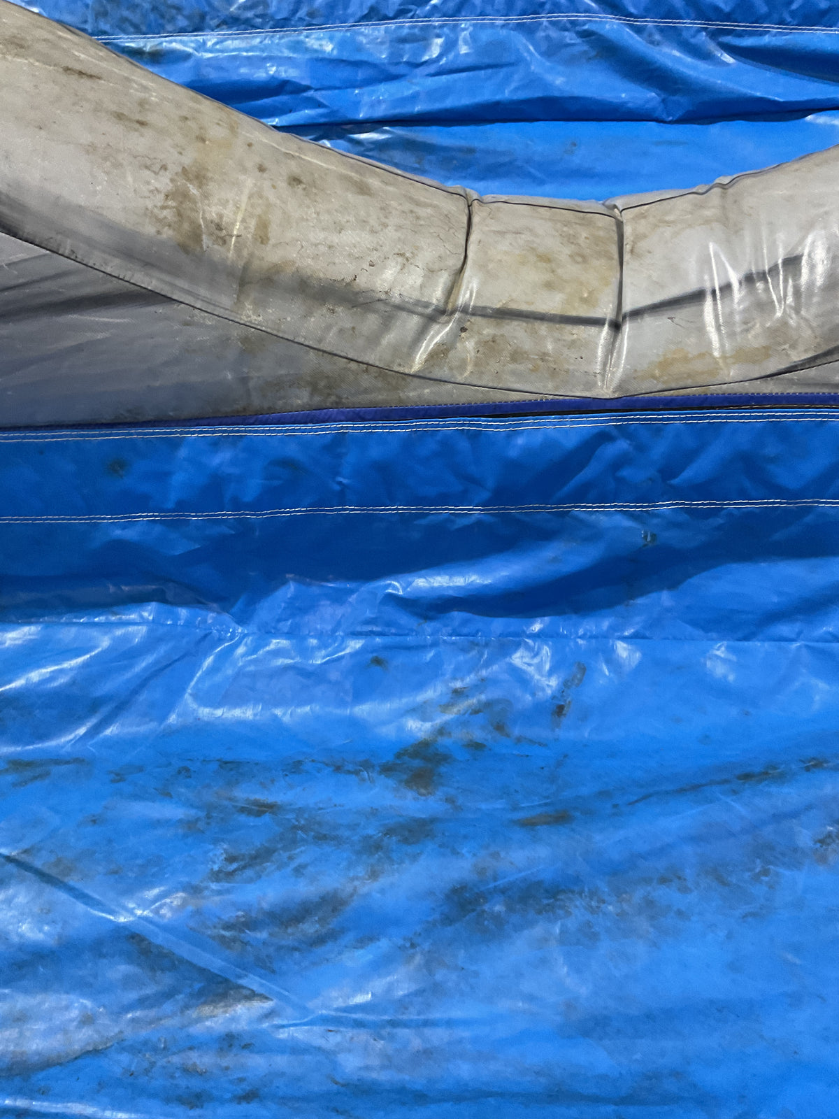 Dual Lane Slip-n-Slide with pool and landing attachments