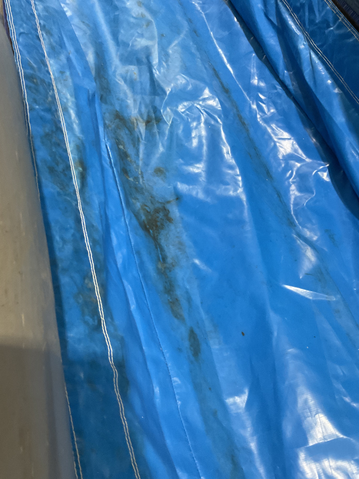 Dual Lane Slip-n-Slide with pool and landing attachments