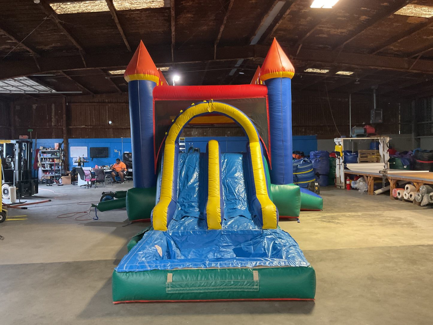 Castle Combo dual lane wet dry with pool