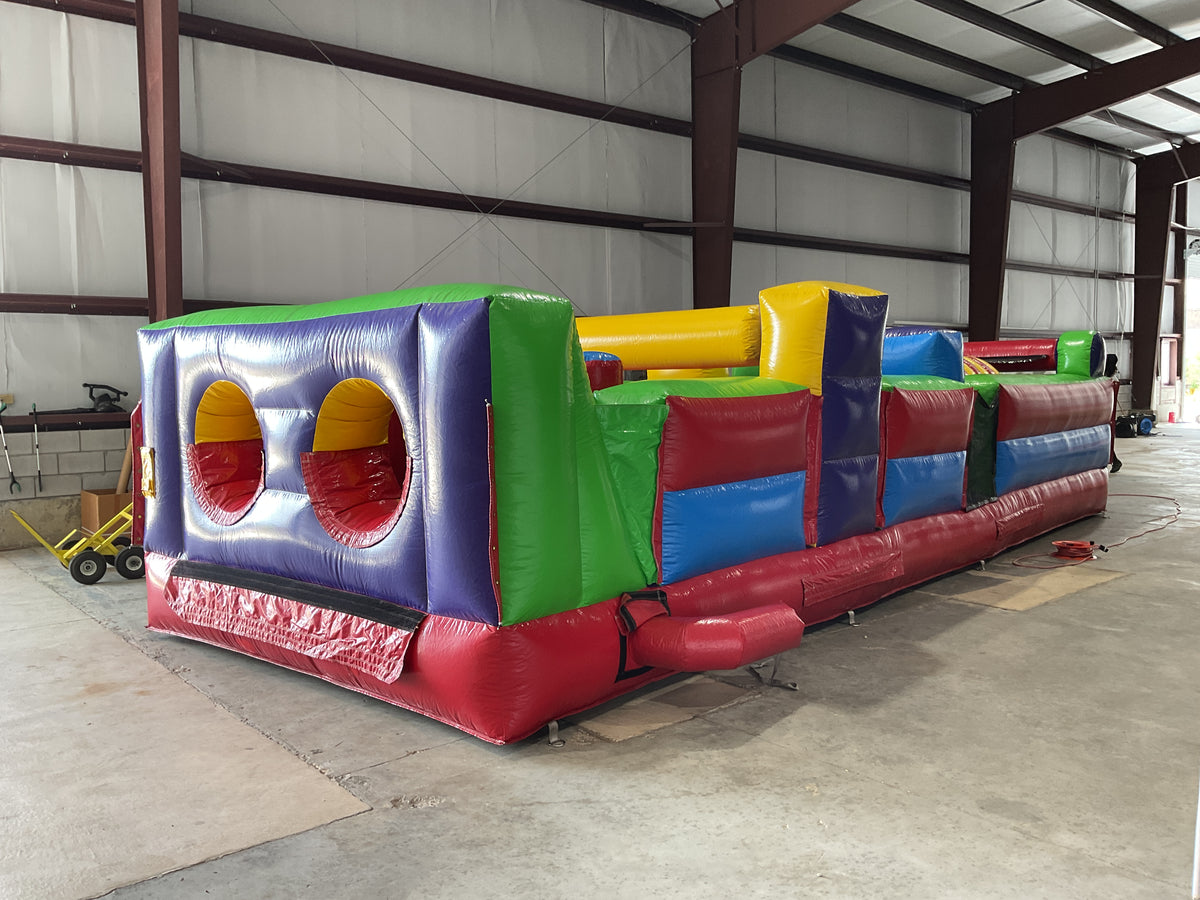 60' Obstacle Course set!