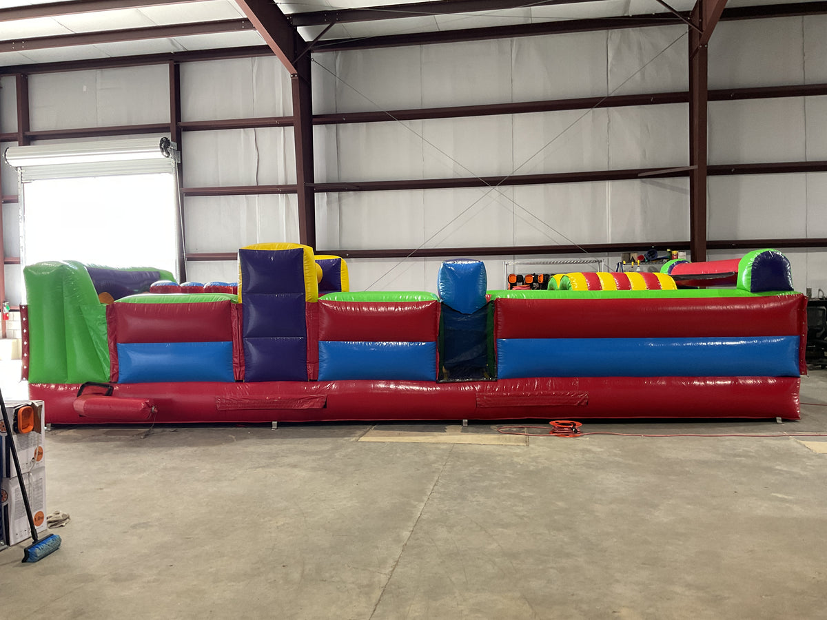 60' Obstacle Course set!