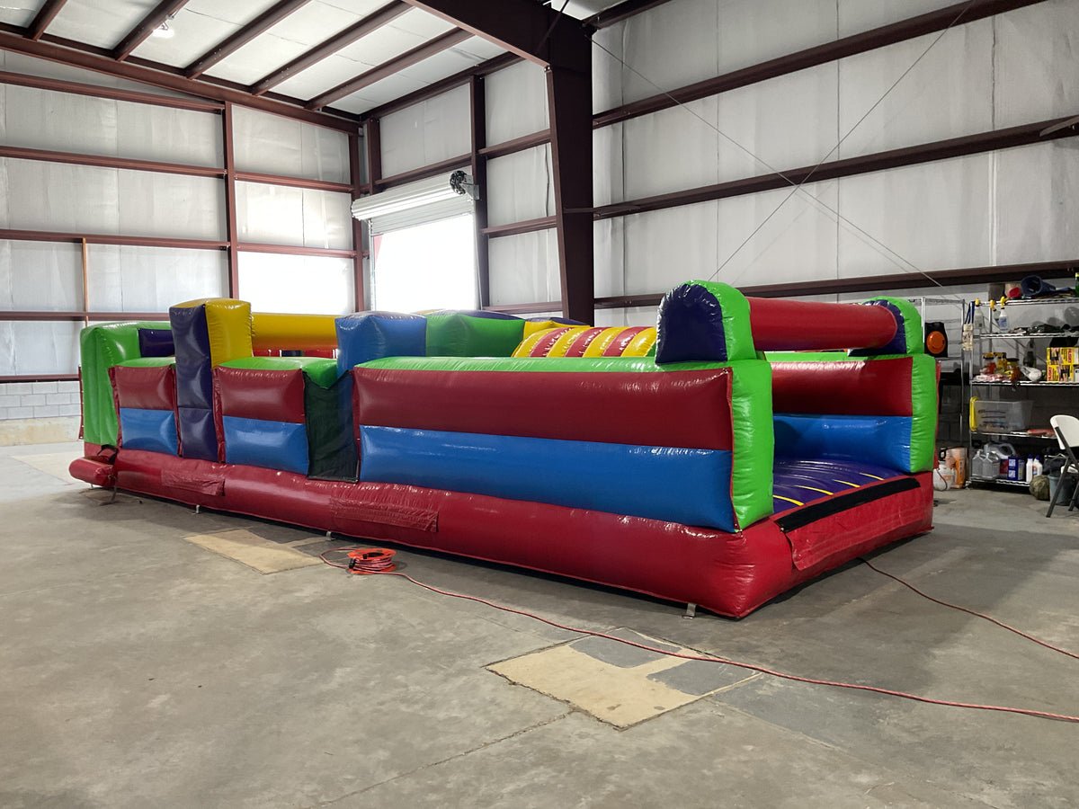 60' Obstacle Course set!